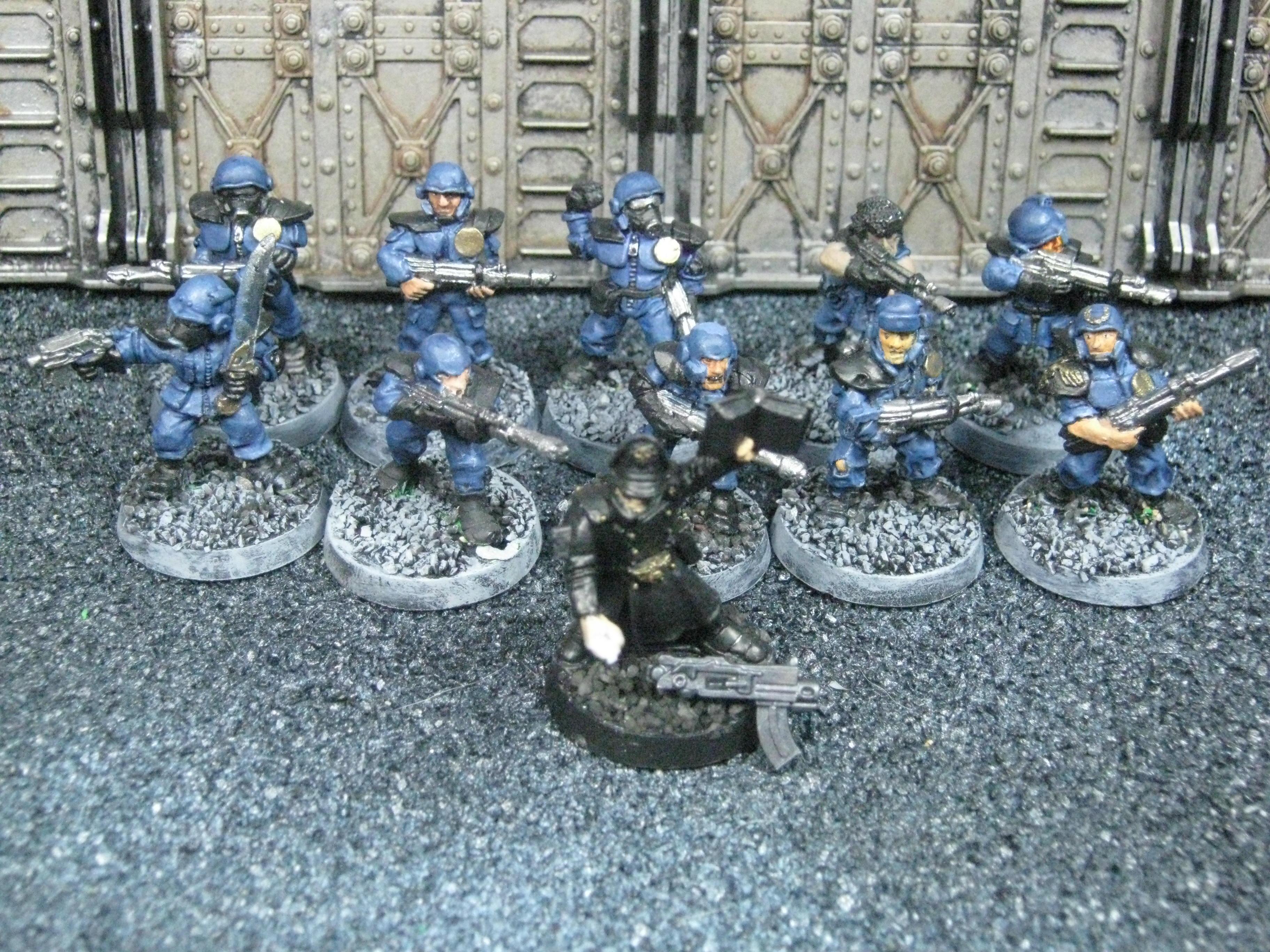Chaos Cultists, Conversion, Traitor Guard, Warhammer 40,000