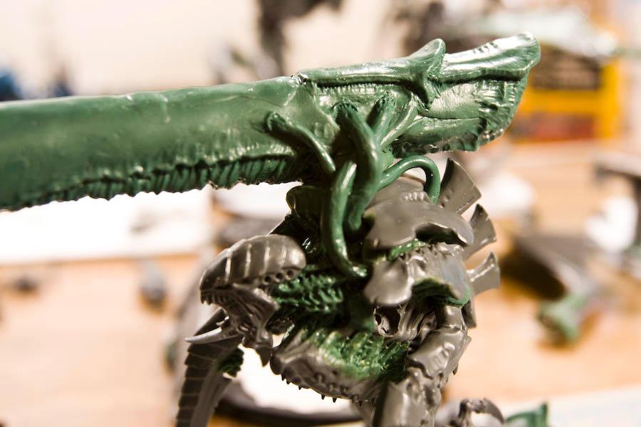 Tyranids, Tyrannofex, Work In Progress