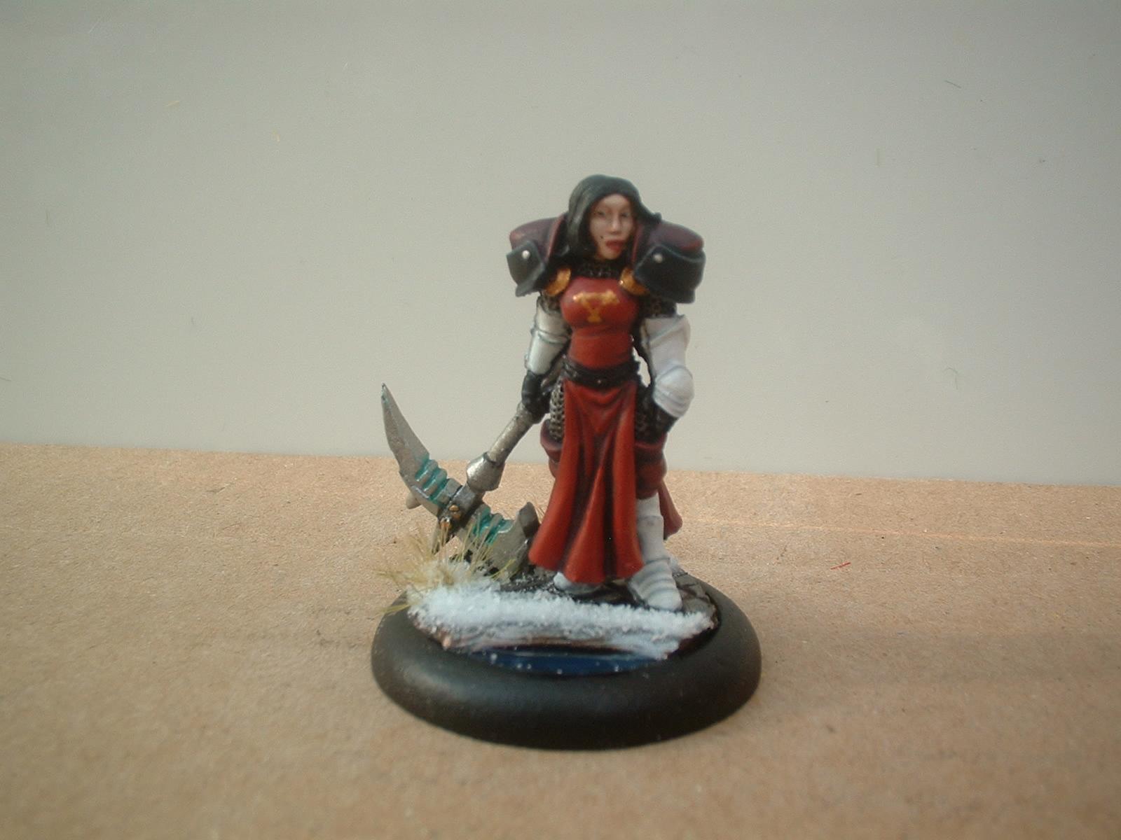 First up was basing Sorcha