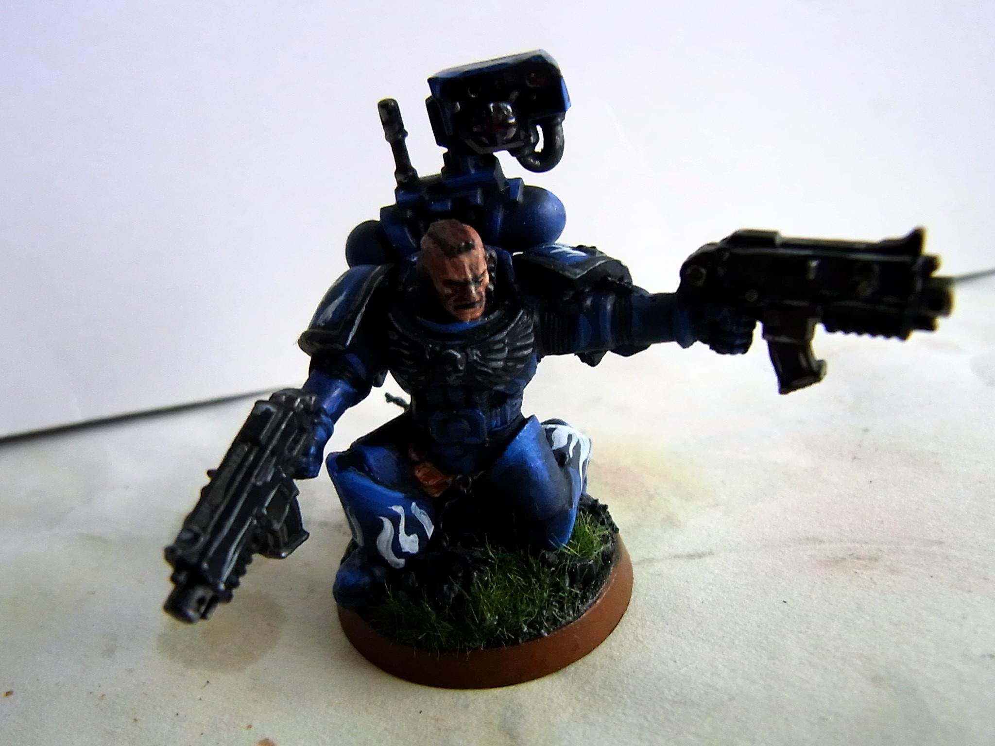 Devastator Sgt, Space Marines, Wolf