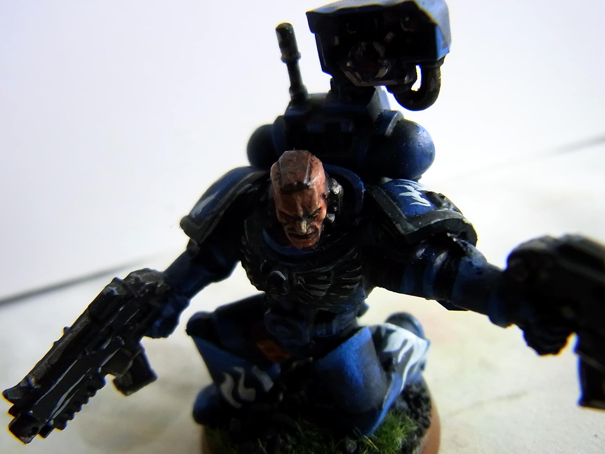 Devastator Sgt, Space Marines, Wolf
