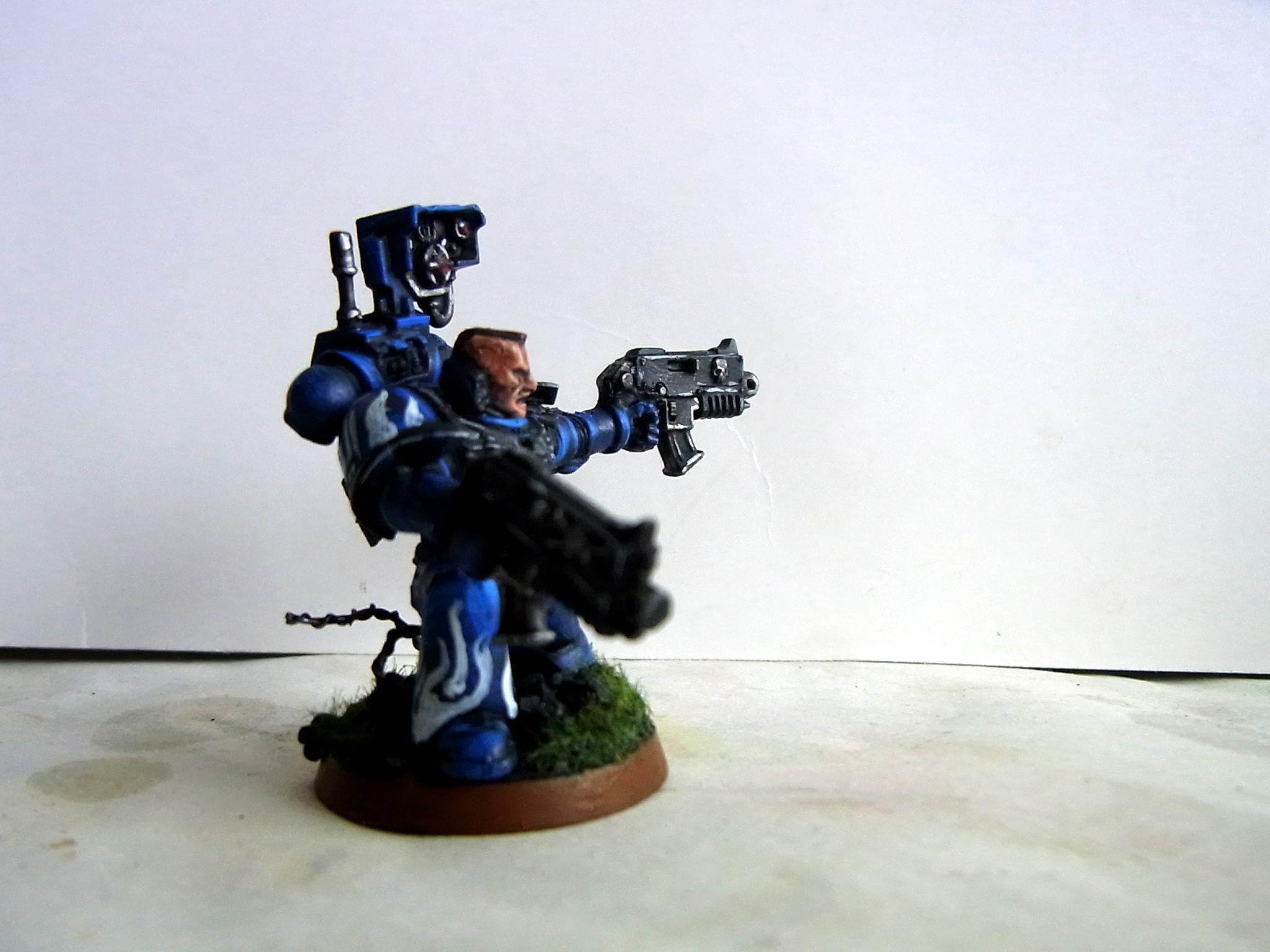 Devastator Sgt, Space Marines, Wolf