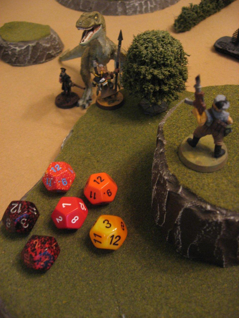 Dinosaur, Dinosaur Cowboys, Skirmish, Tabletop
