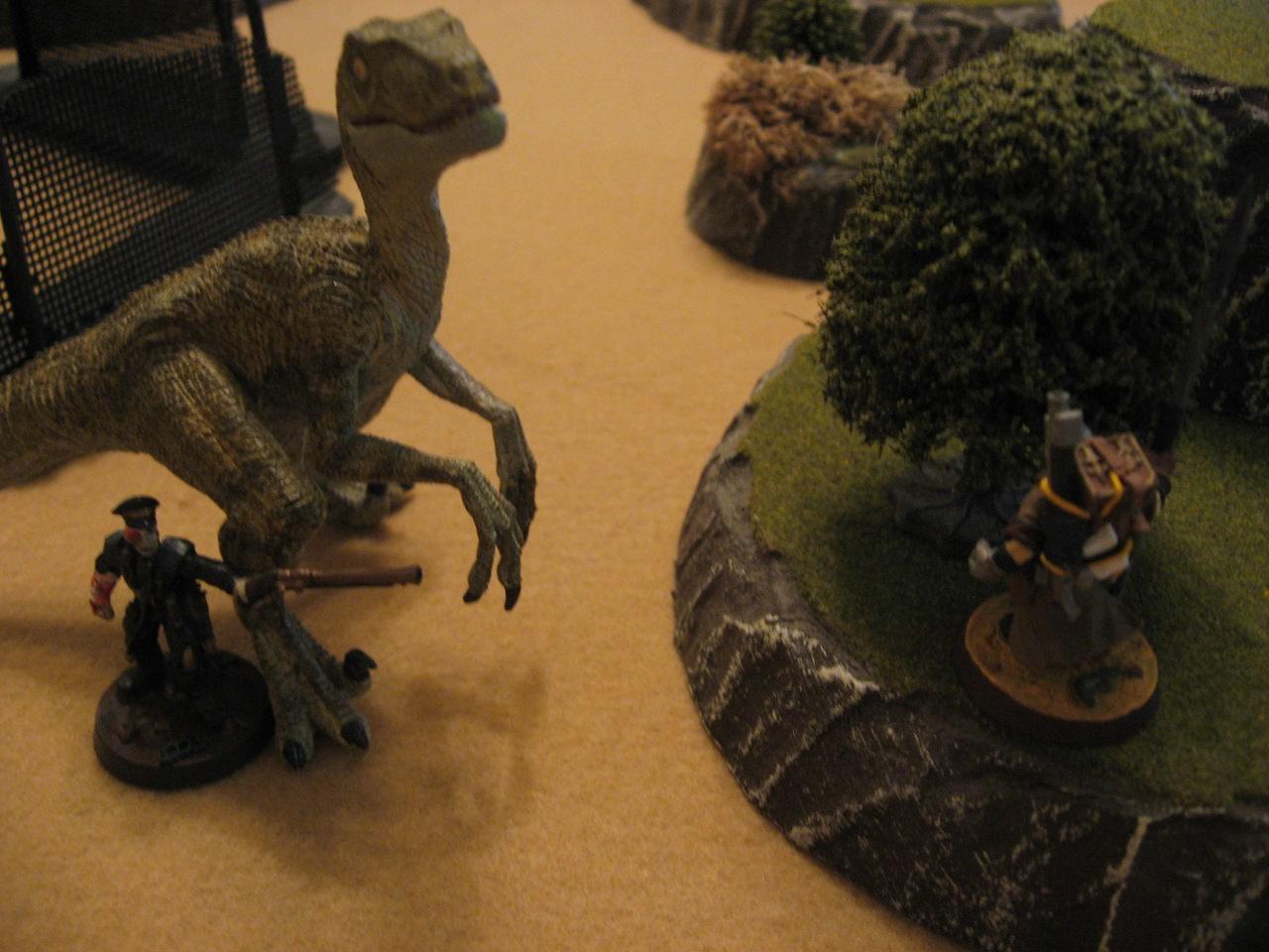 Dinosaur, Dinosaur Cowboys, Skirmish, Tabletop
