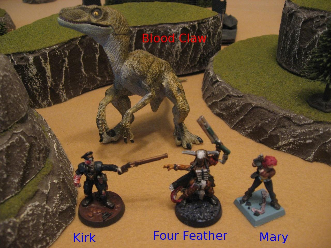 Dinosaur, Dinosaur Cowboys, Skirmish, Tabletop
