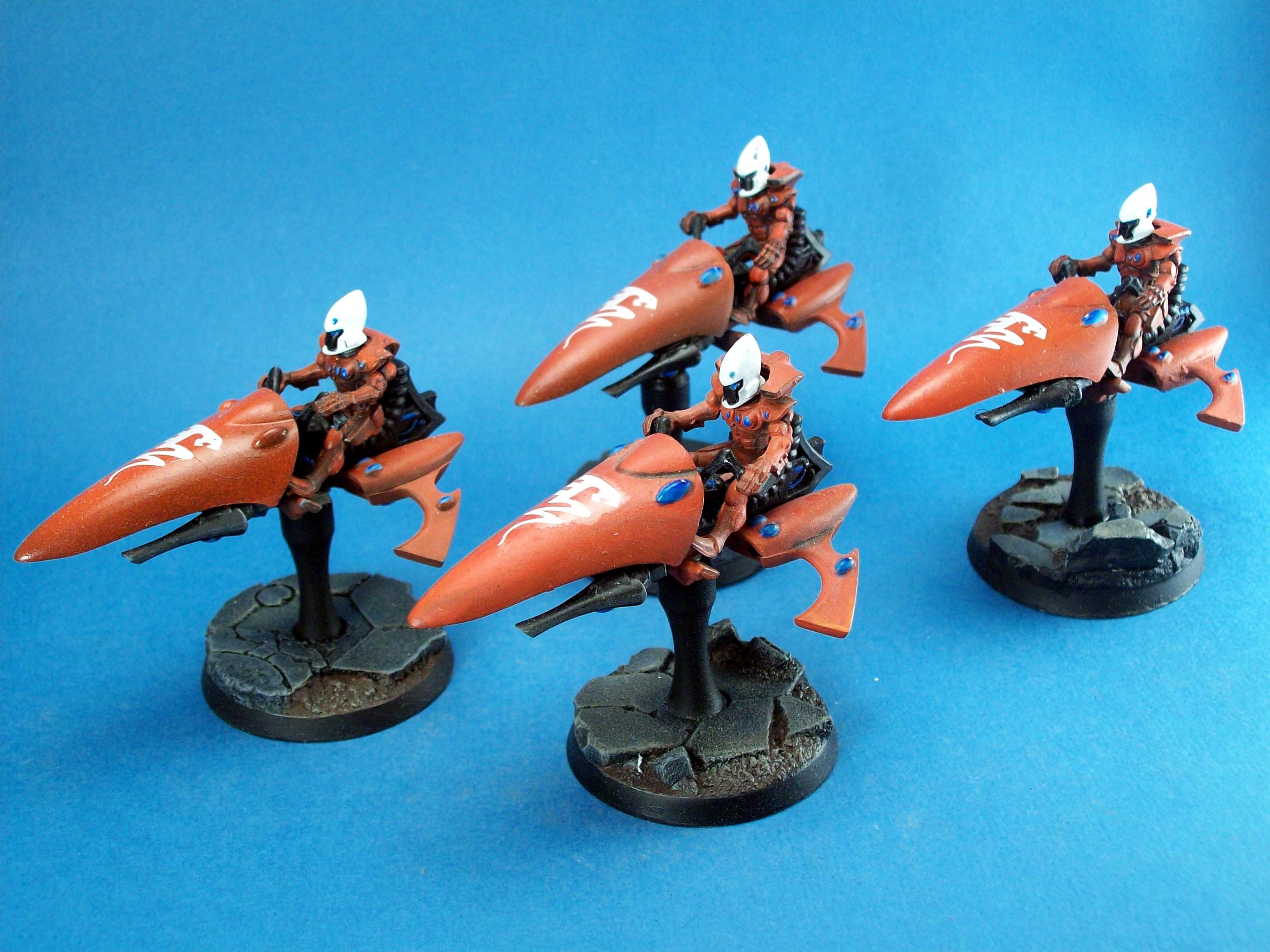 Eldar, Eldar Jetbike, Guardians, Jetbike, Saim-hann