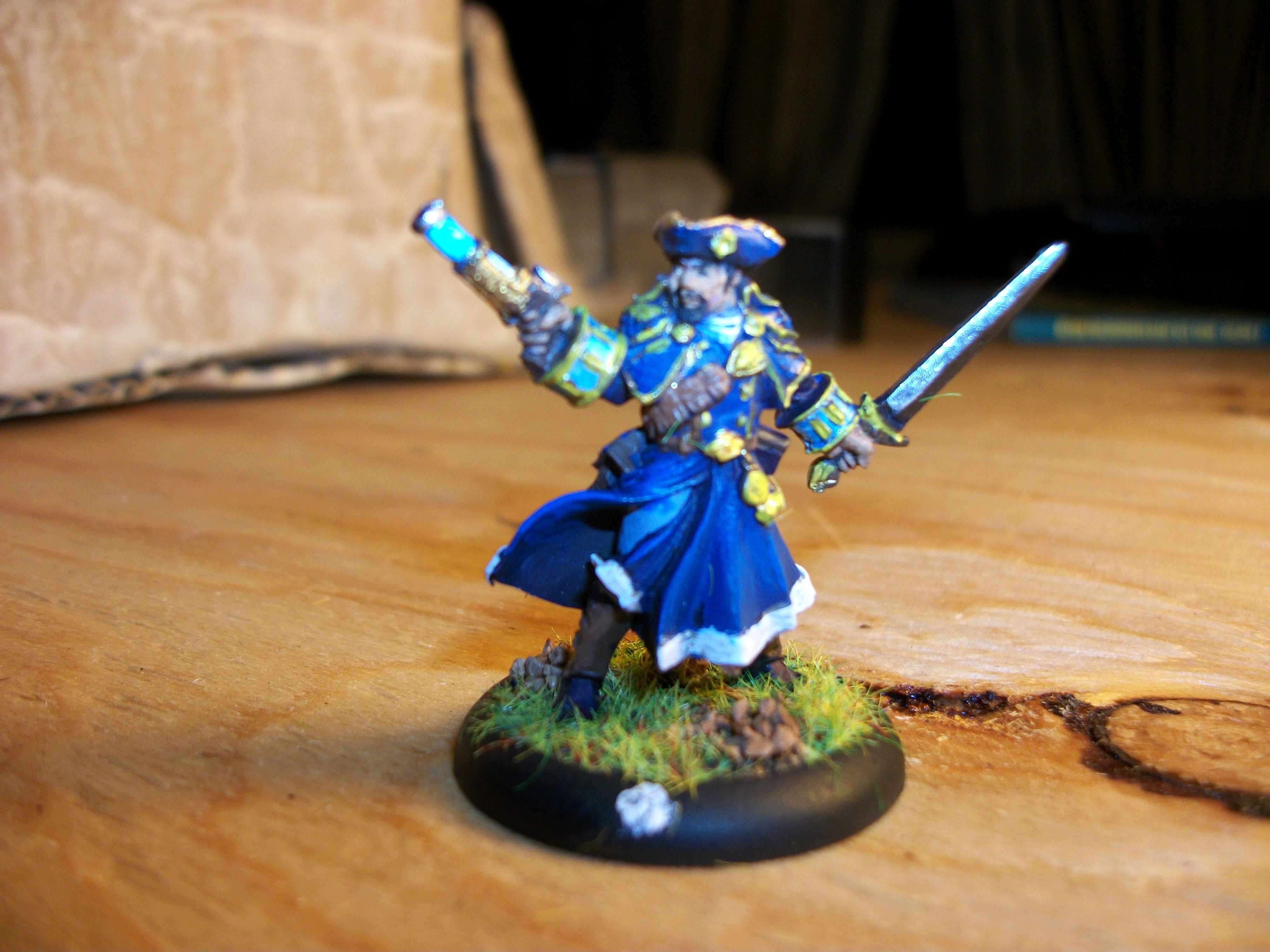 Cygnar, Gun Mage Officer, Warmachine