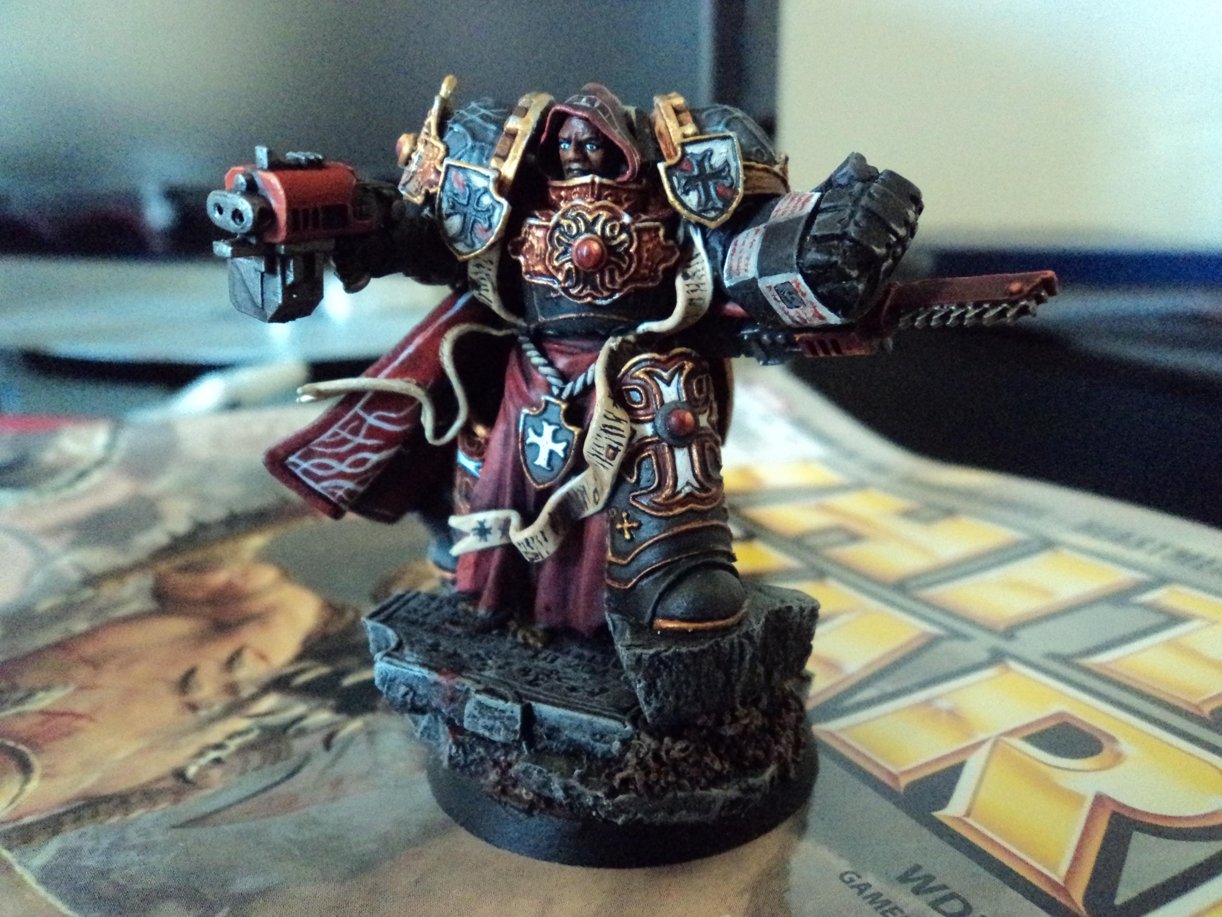 Black Templars, Chainfist, Scibor, Terminator Armor, Warhammer 40,000