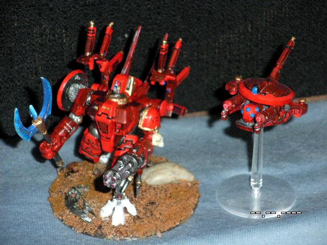 Conversion, Crisis Battlesuit, Scrachbuild, Tau, Warhammer 40,000