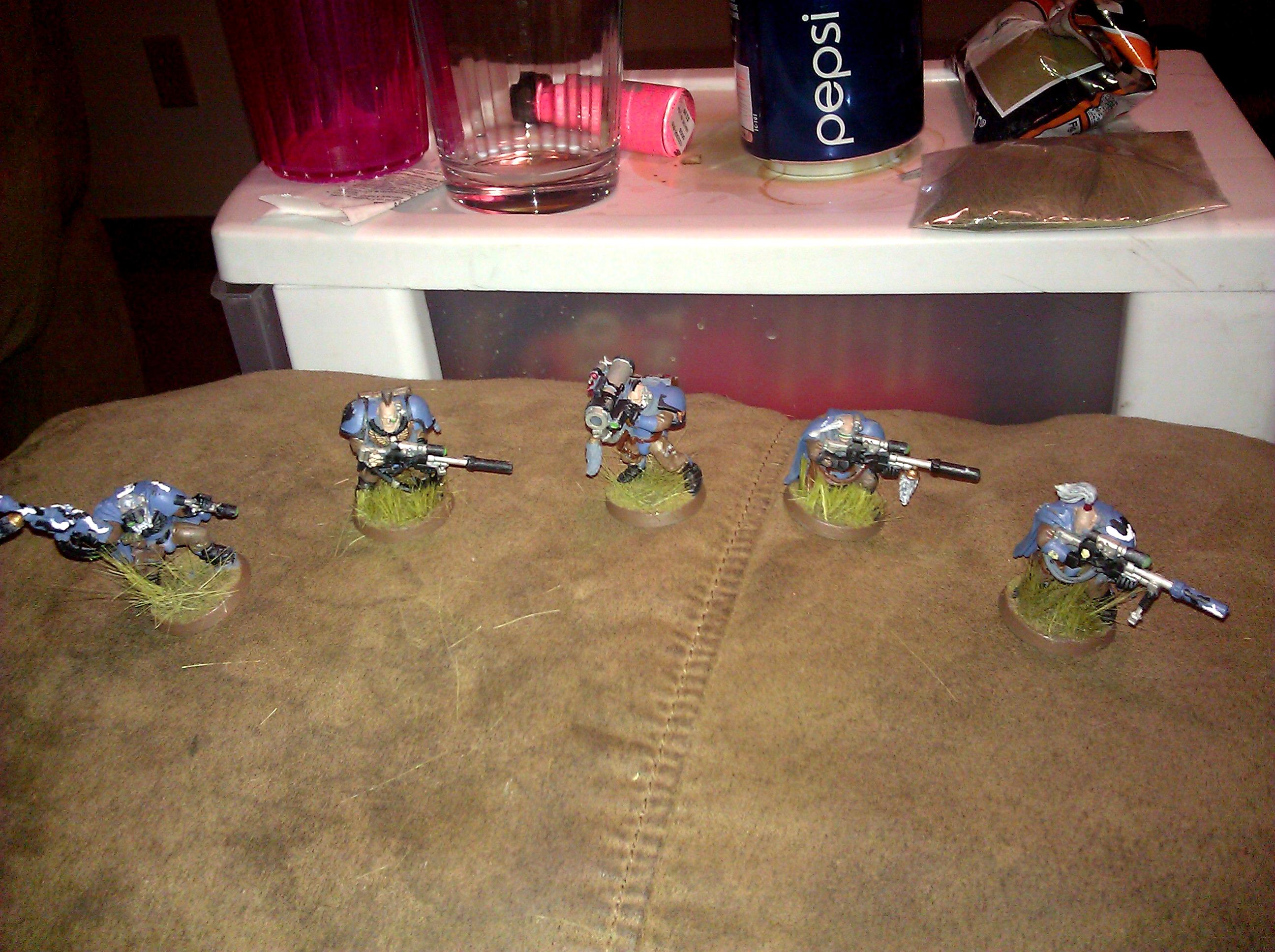 Camouflage, Scouts, Snipers, Space Wolves, Squad