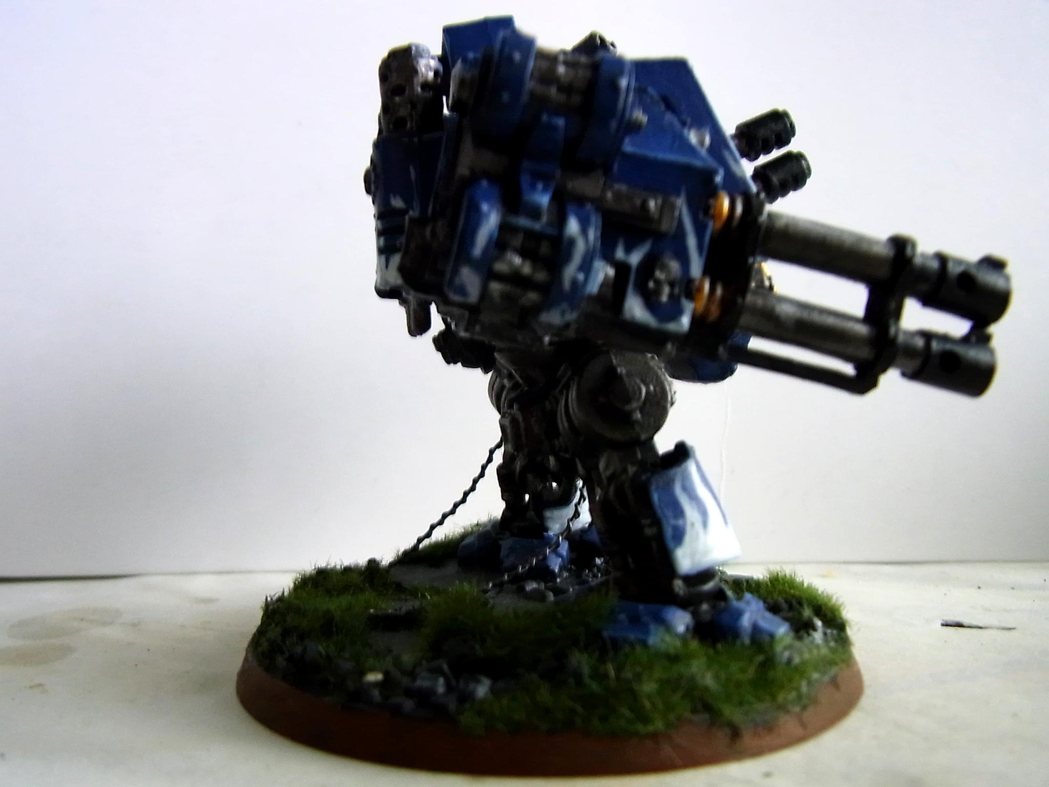 Autocannon, Dreadnought, Rifleman, Space Marines, White Swords