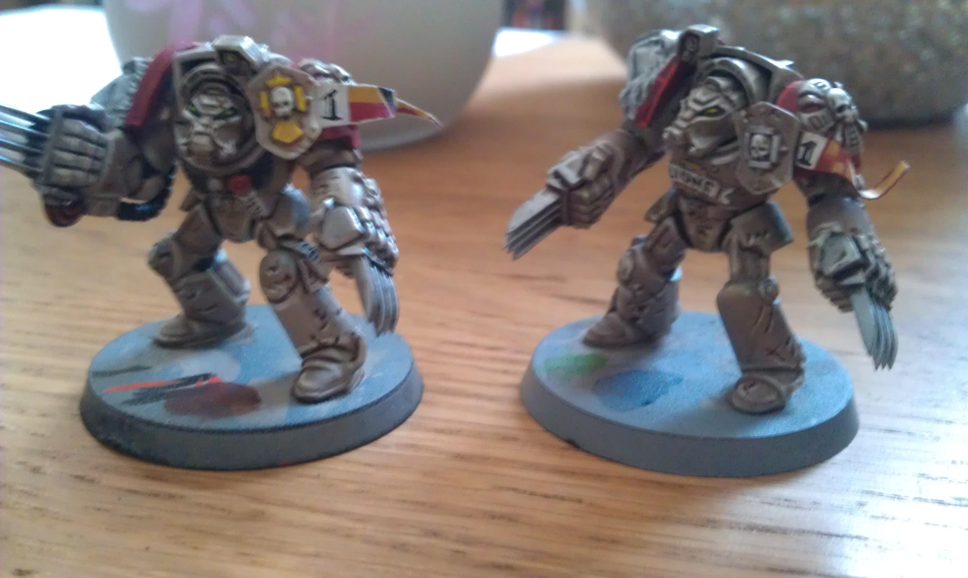 Cloak, Deathwing, Lightning Claws, Lion, Pip, Terminator Armor, Work In Progress