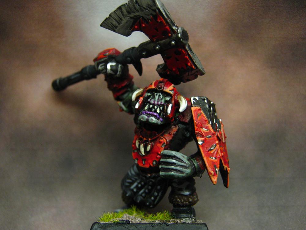 Black Orc, Orcs, Warboss, Warhammer Fantasy