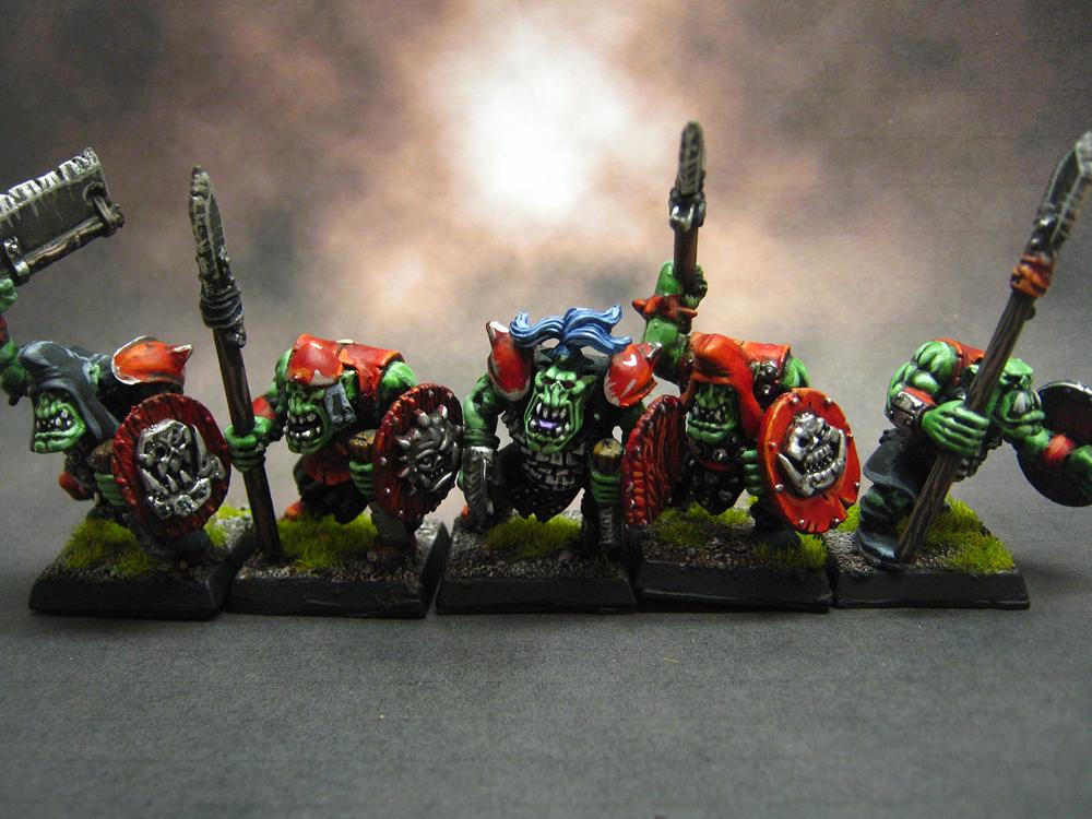 Battle, Boy, Goblins, Orcs, Red, Warhammer Fantasy