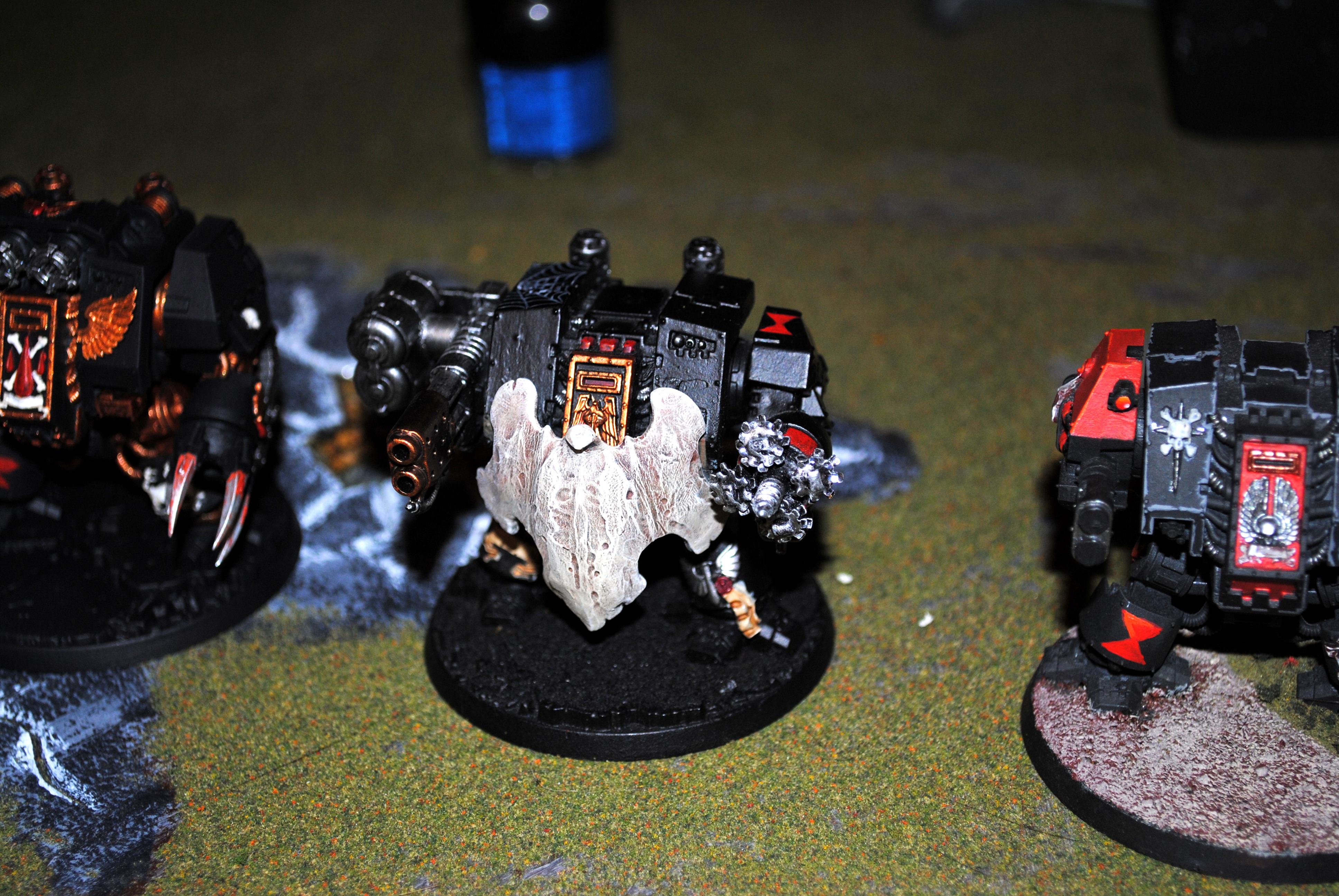 Blood Angels, Conversion, Custom, Dreadnought, Space Marines