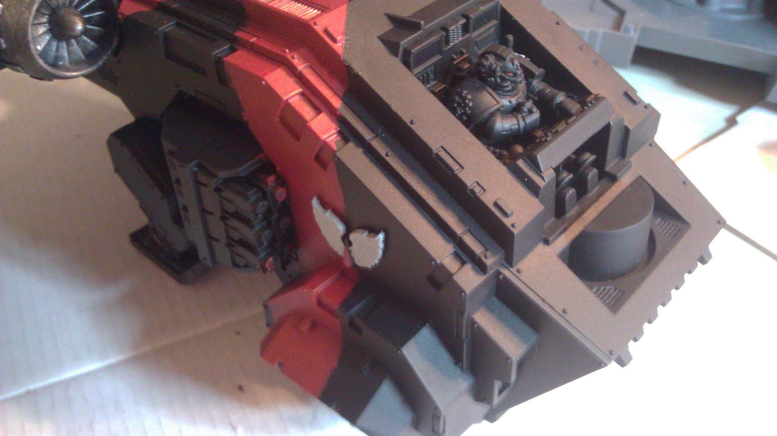 Blood Angels, Space Marines, Stormraven, Warhammer 40,000, Work In Progress