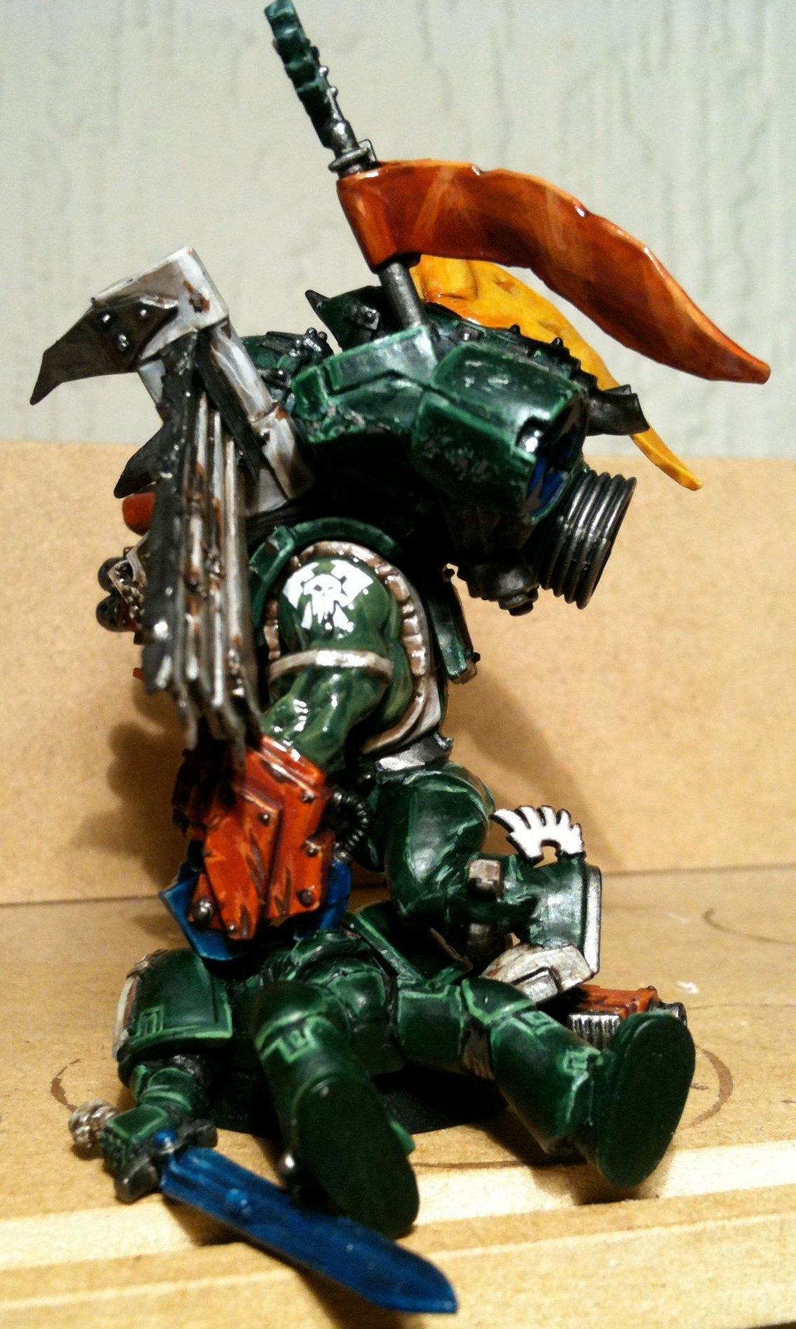 Da Dark Angelz, Nob, Orks, Stormboy, Work In Progress