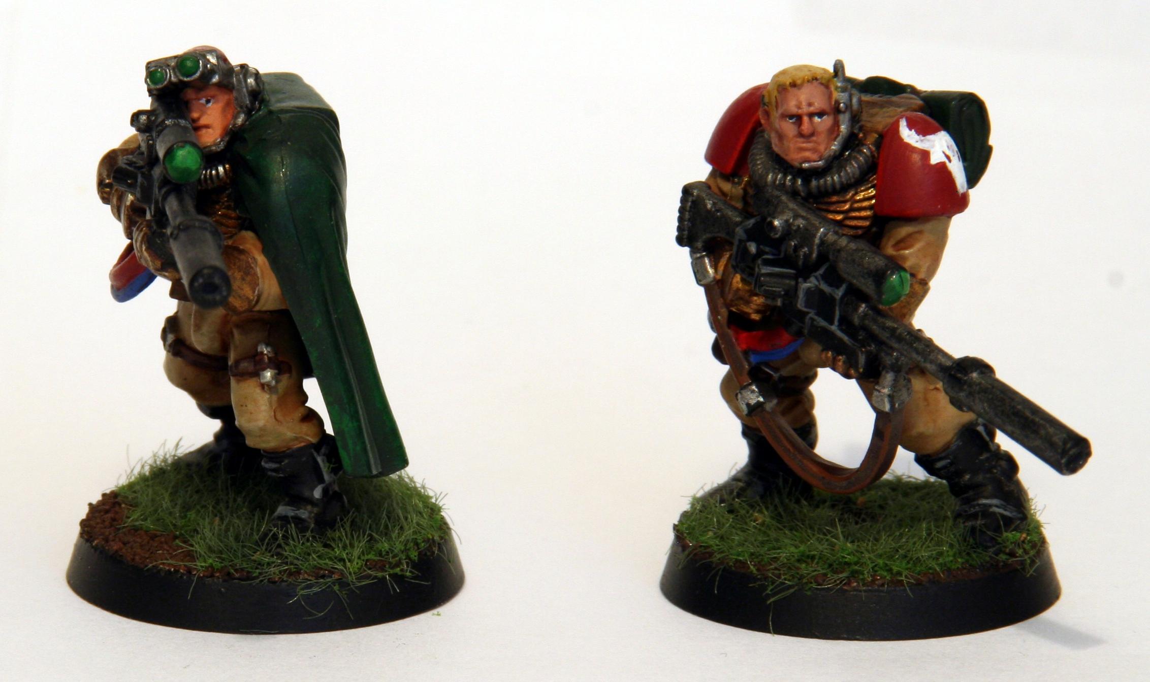 Scouts, Snipers, Space Marines
