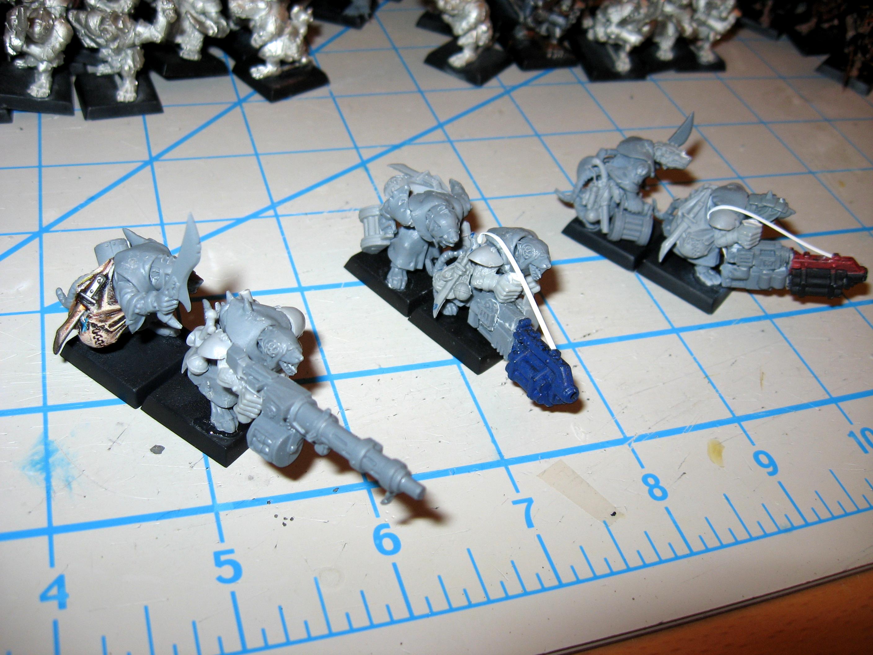 Kitbashed Ratling Guns - right