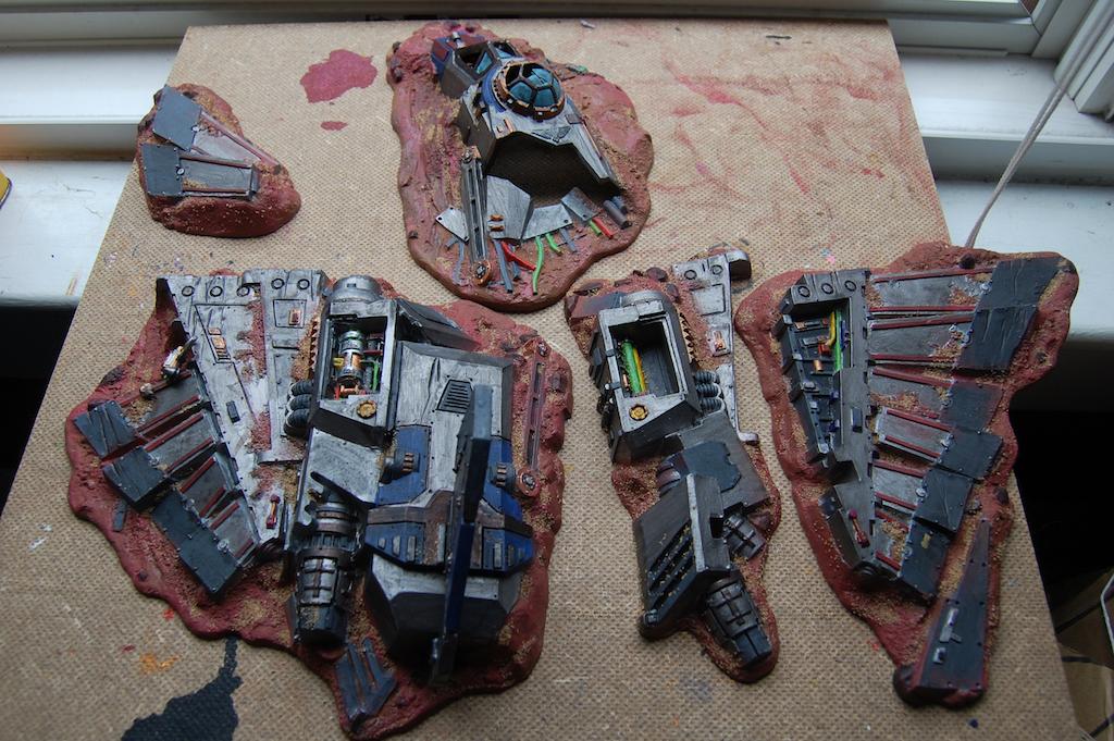 Aquilla, Crashed Jet, Terrain