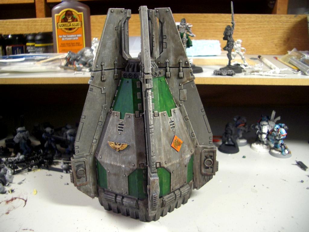 Drop Pod, Fox Marine, Fox Marines, Space Wolves
