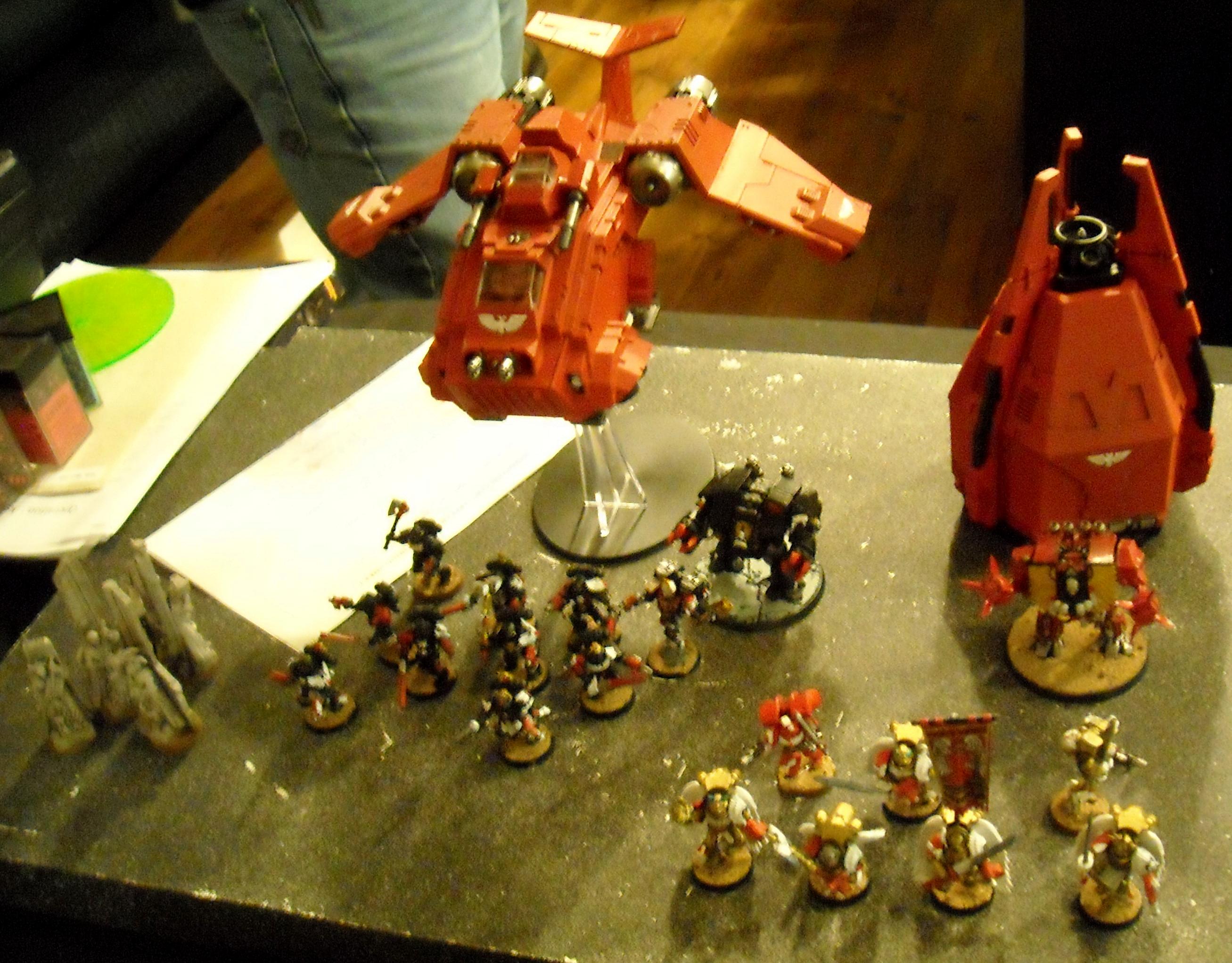 2011, Astronomicon, Blood Angels, Dreadnought, Stormraven
