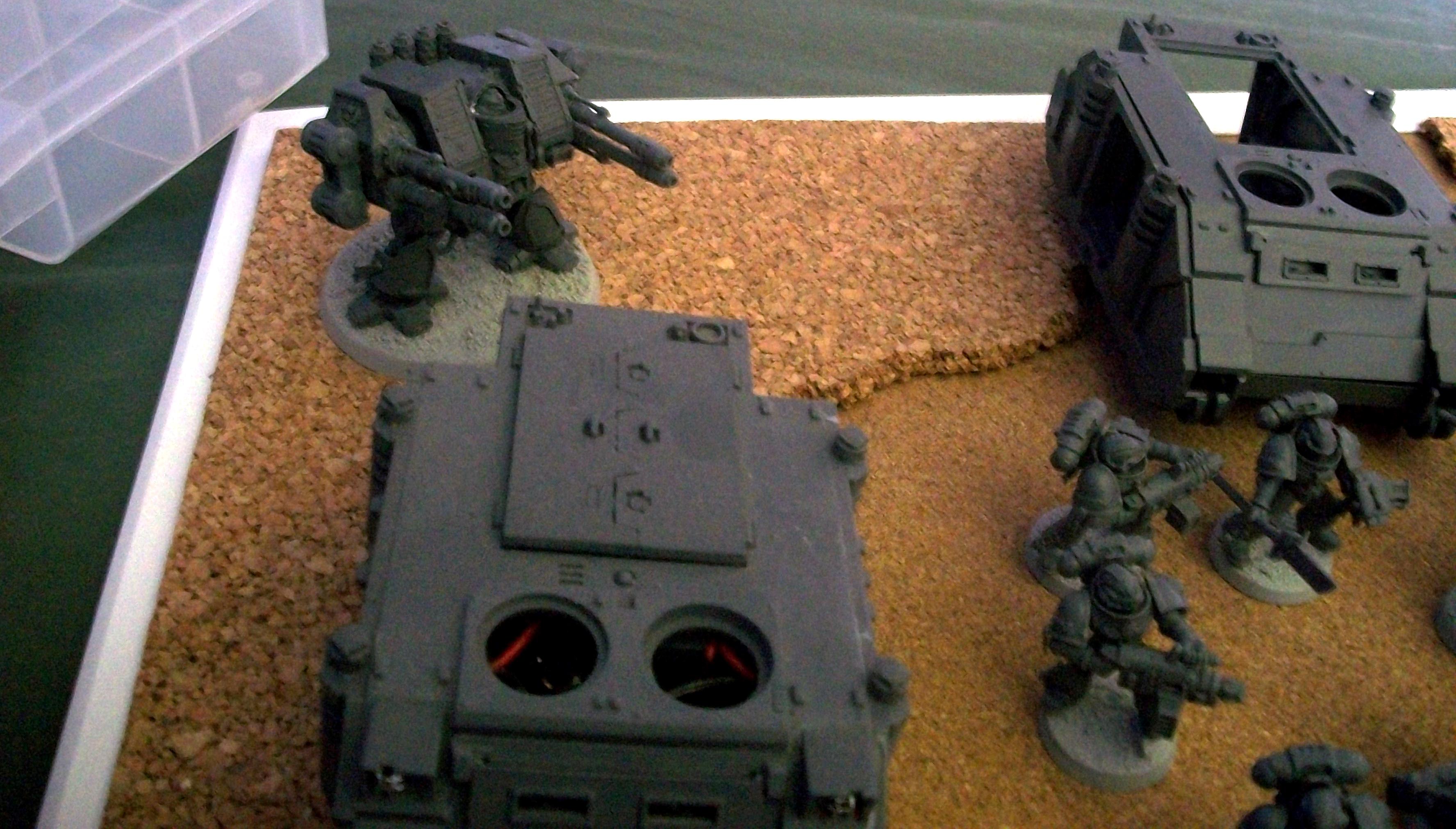 Primered, Showcase, Space Marines, Warhammer 40,000, Work In Progress