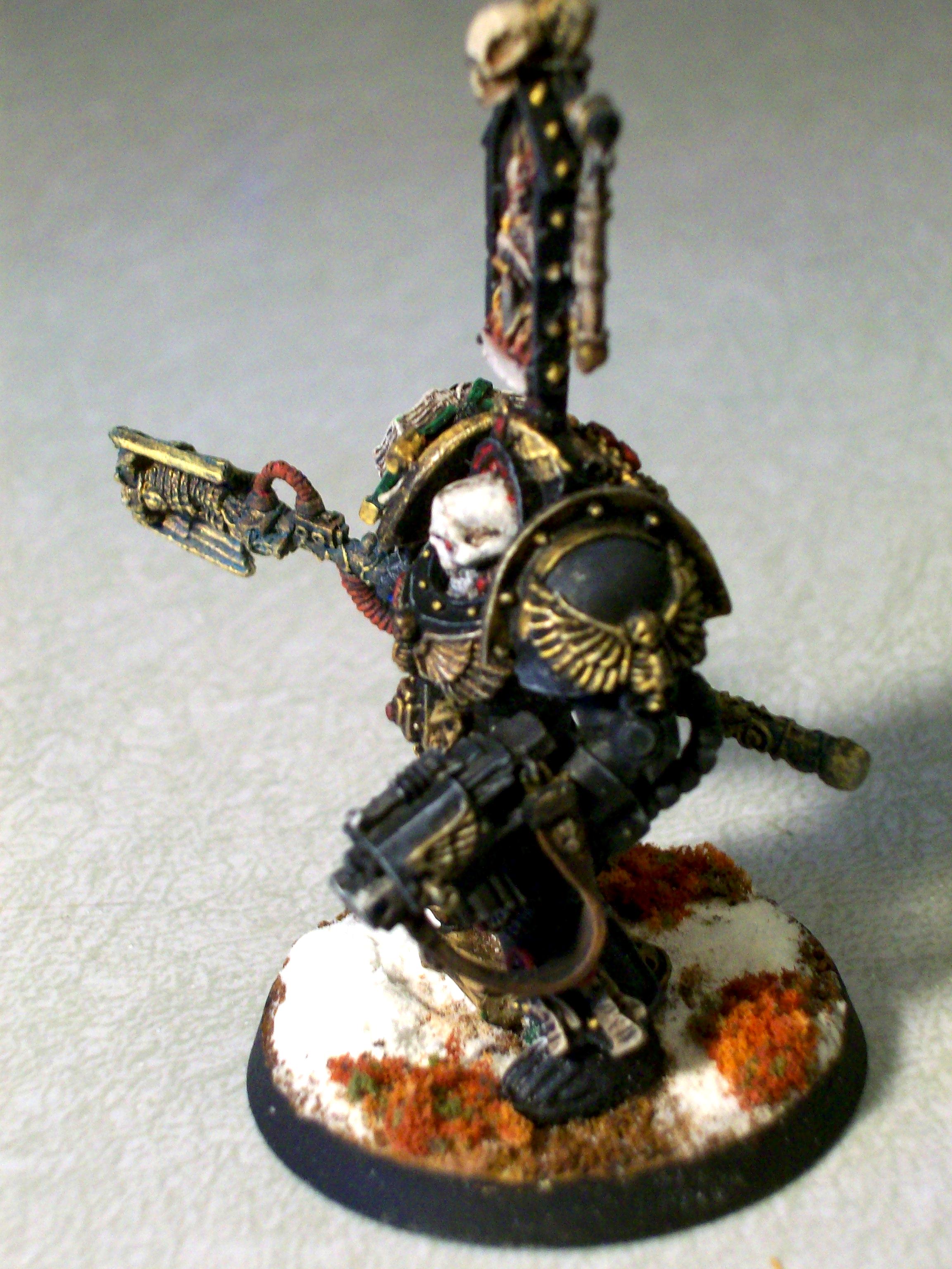 Chaplain, Dark Angels, Librarian, Terminator Armor