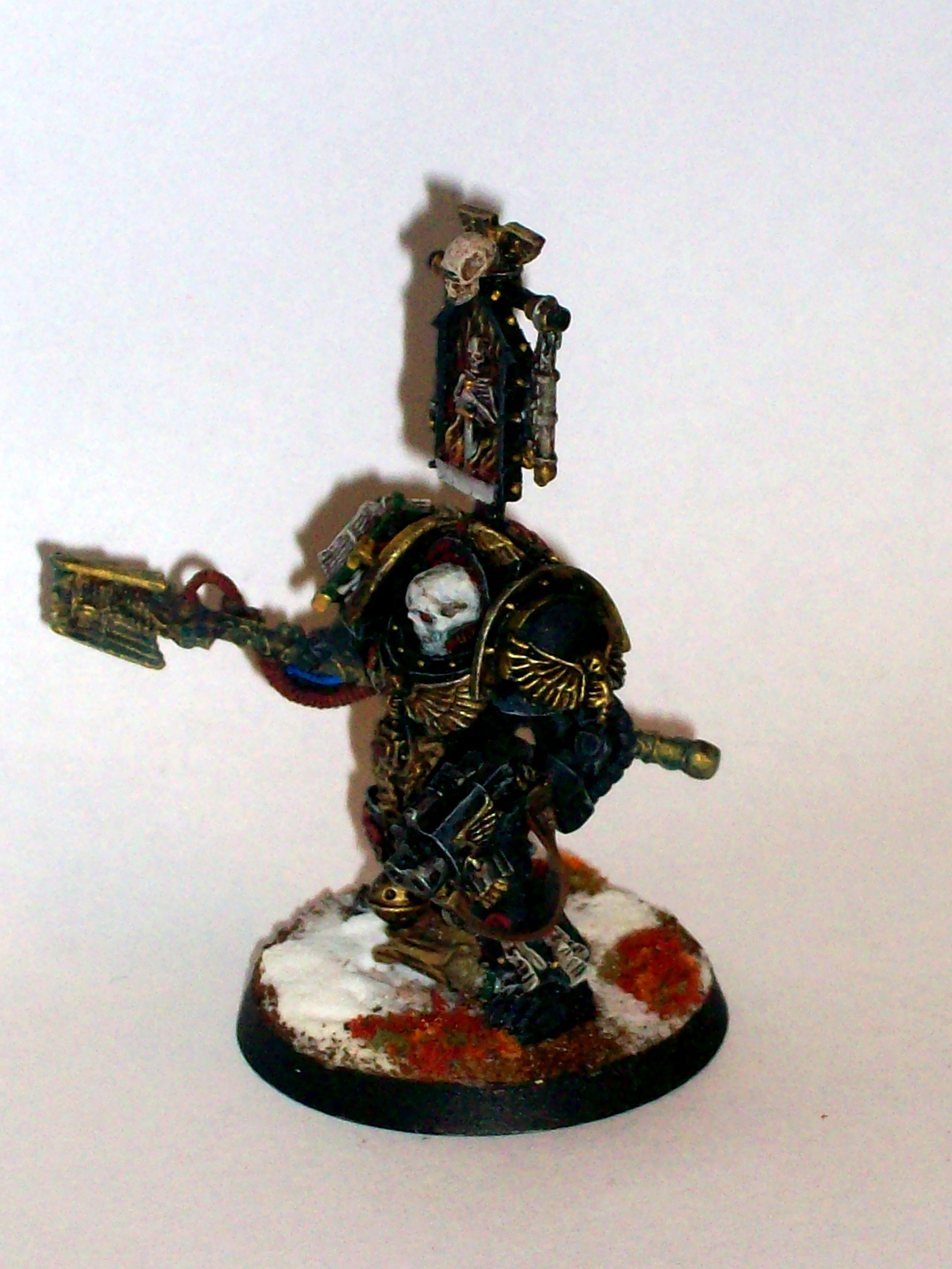 Chaplain, Dark Angels, Librarian, Terminator Armor