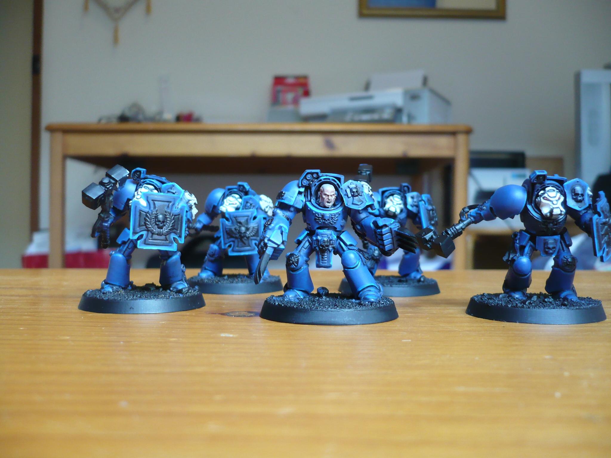 Blue, Tech Guard, Termies, Terminator Armor