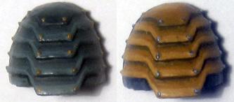 Like these better, matches the achilles style plate which is going on most of the army