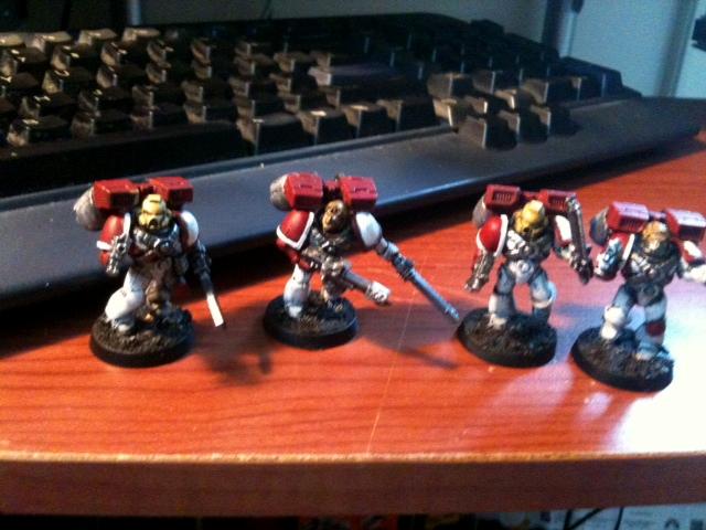 Assault Marines, Space Marines, Warhammer 40,000, Work In Progress