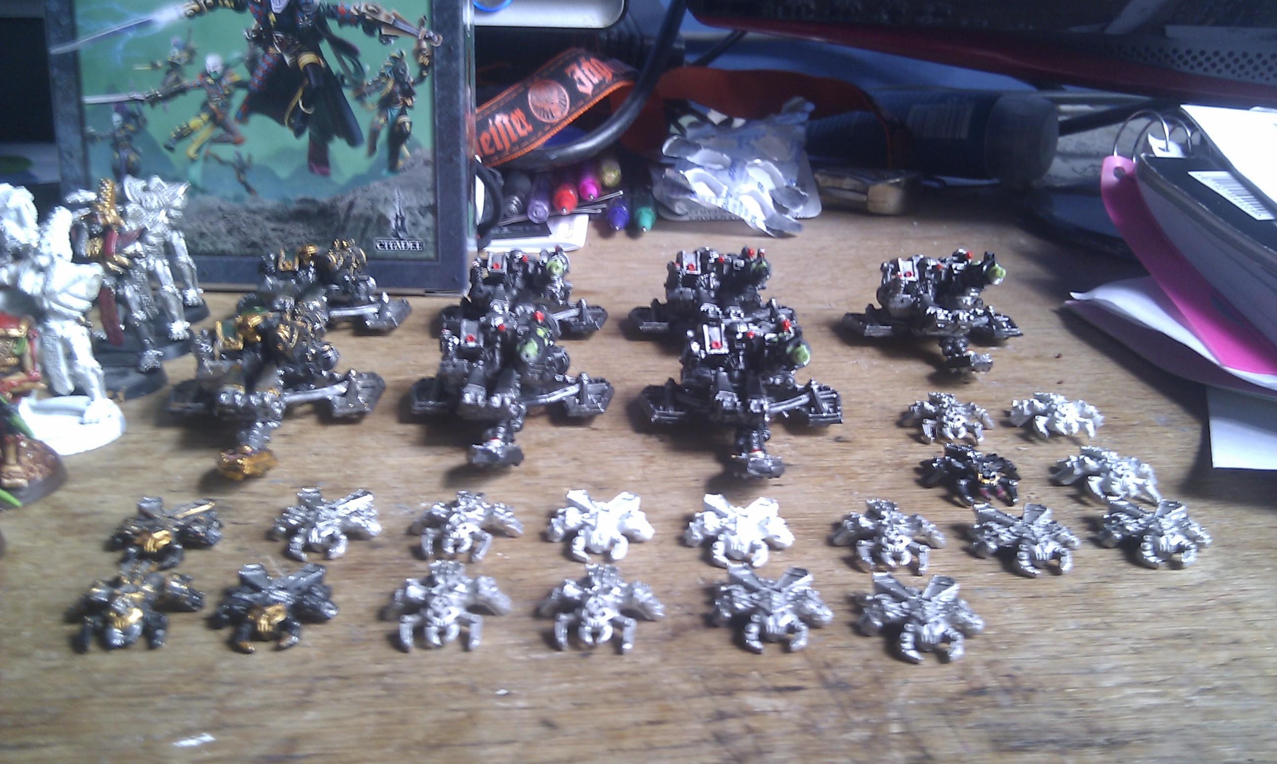 1995, 1998, Destroyer, Immortal, Lord, Necrons, Orcs, Out Of Production, Scarabs, Skaven, Warriors