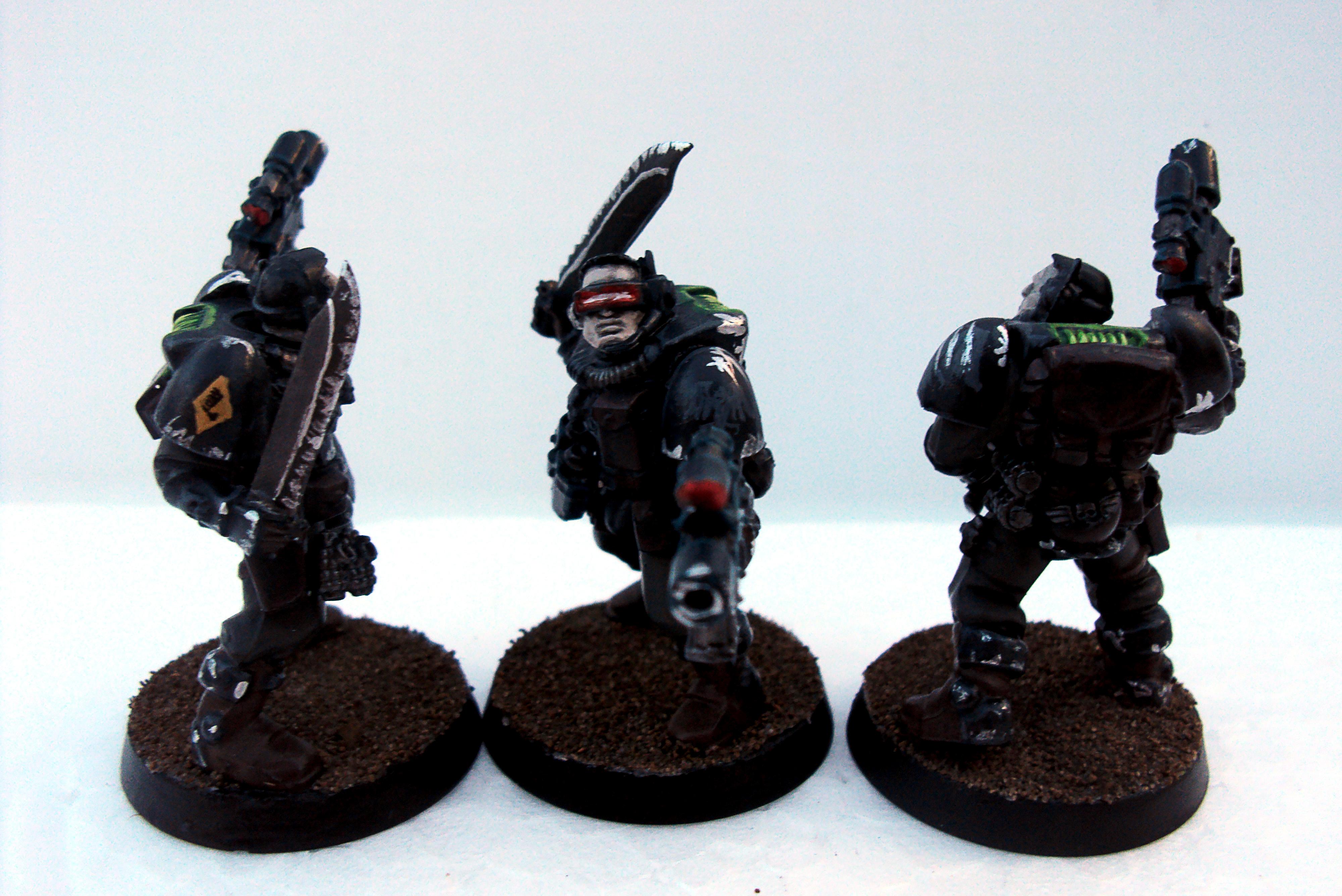 Object Source Lighting, Raven Guard, Scouts, Warhammer 40,000