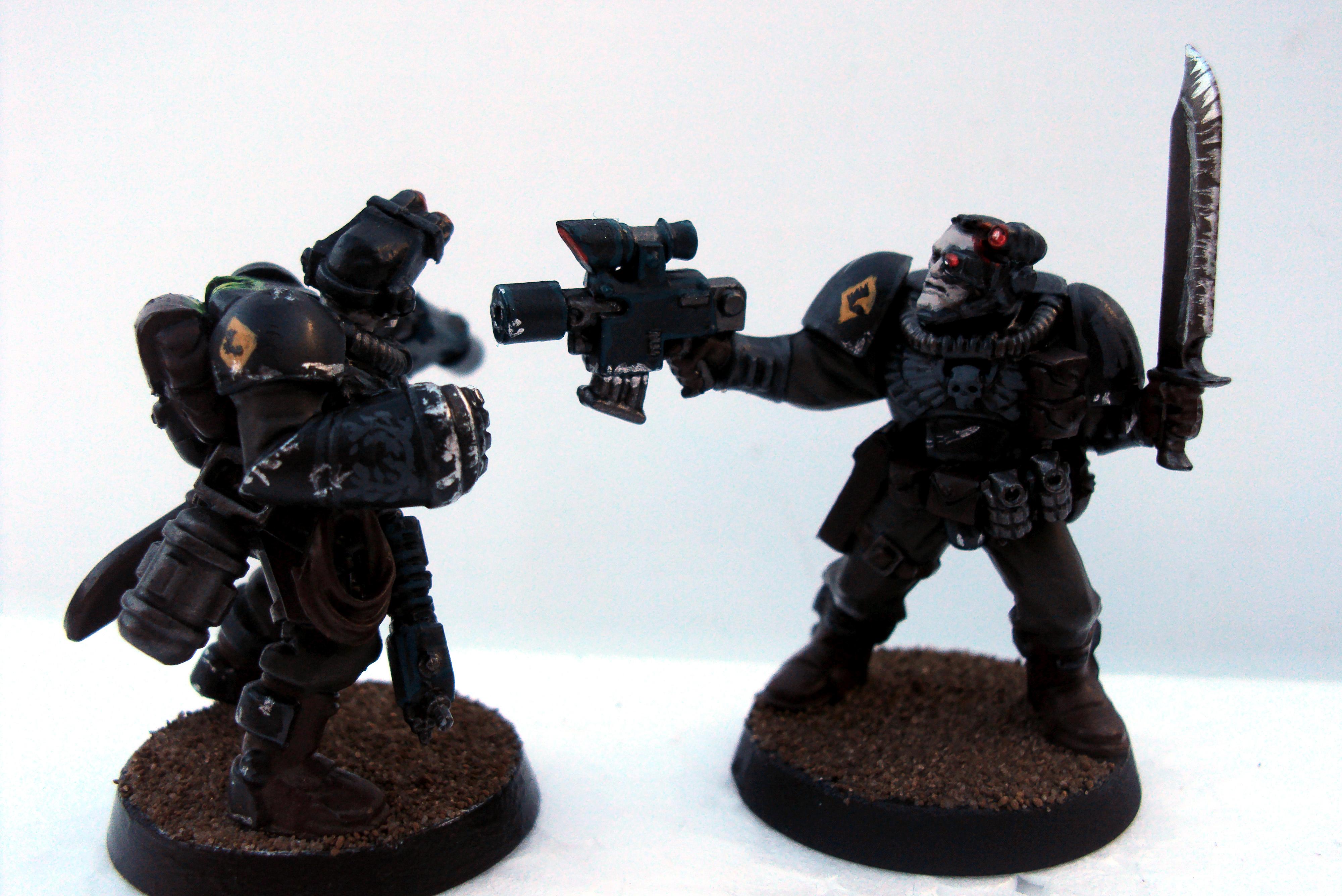 Object Source Lighting, Raven Guard, Scouts, Warhammer 40,000