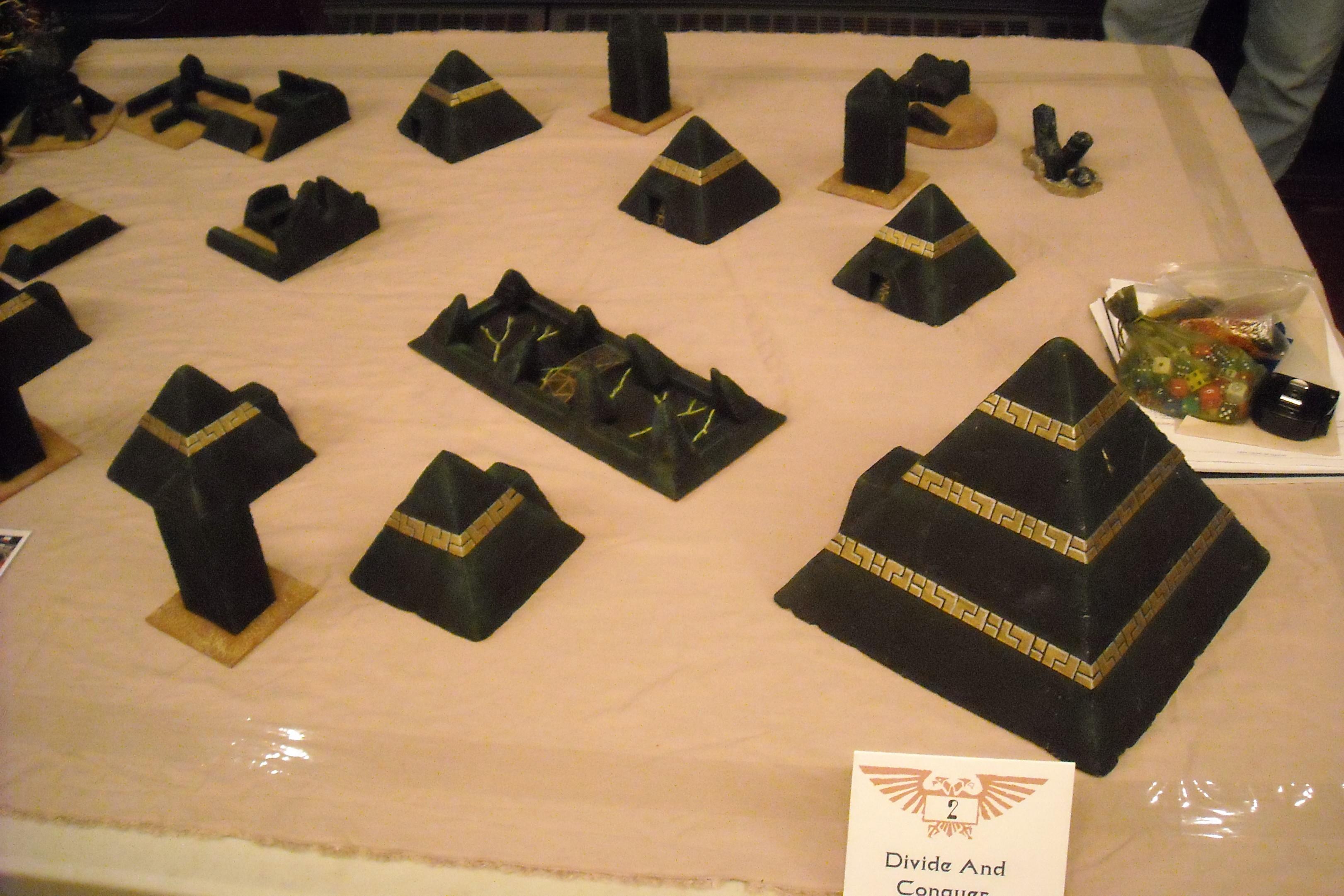 Terrain, Divide and Conquer table