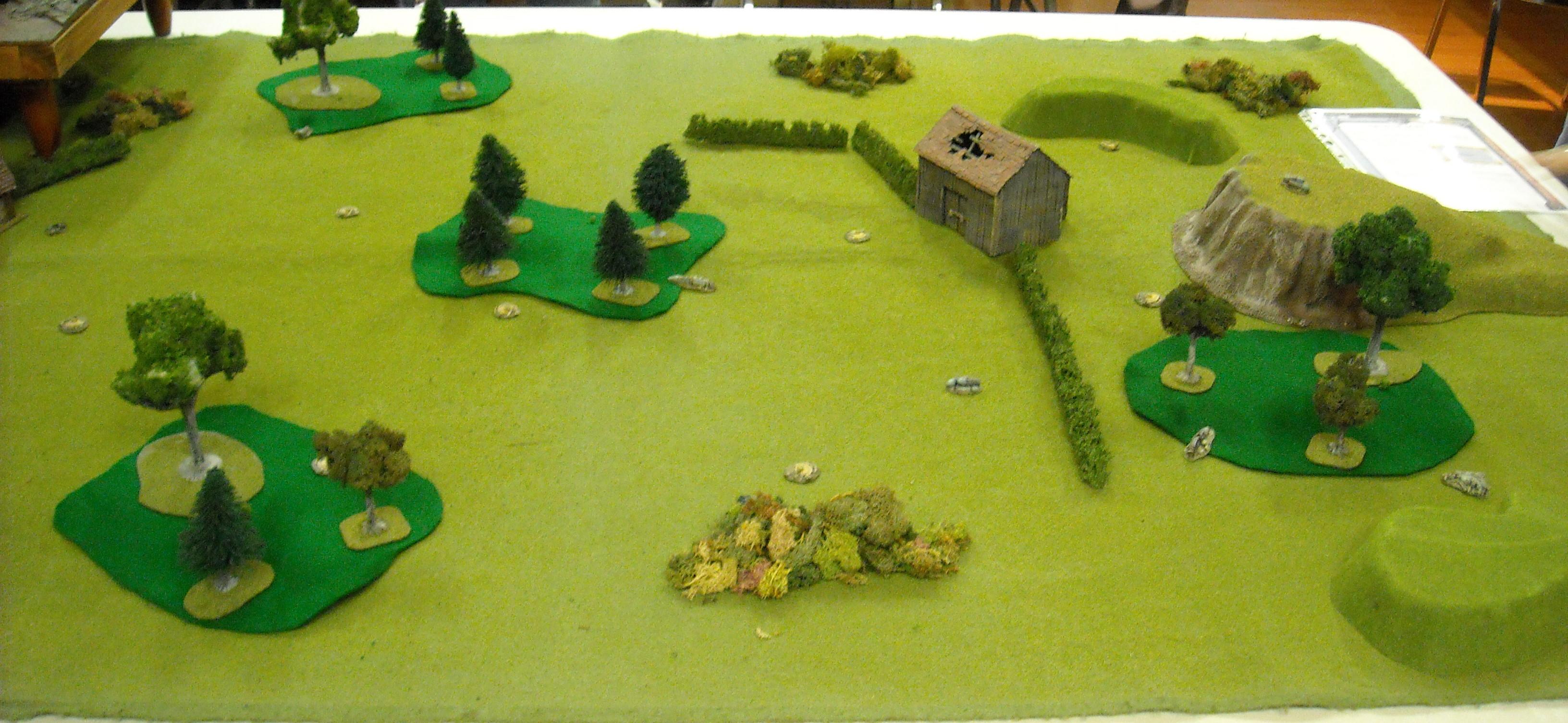 Terrain, Field of Screams table