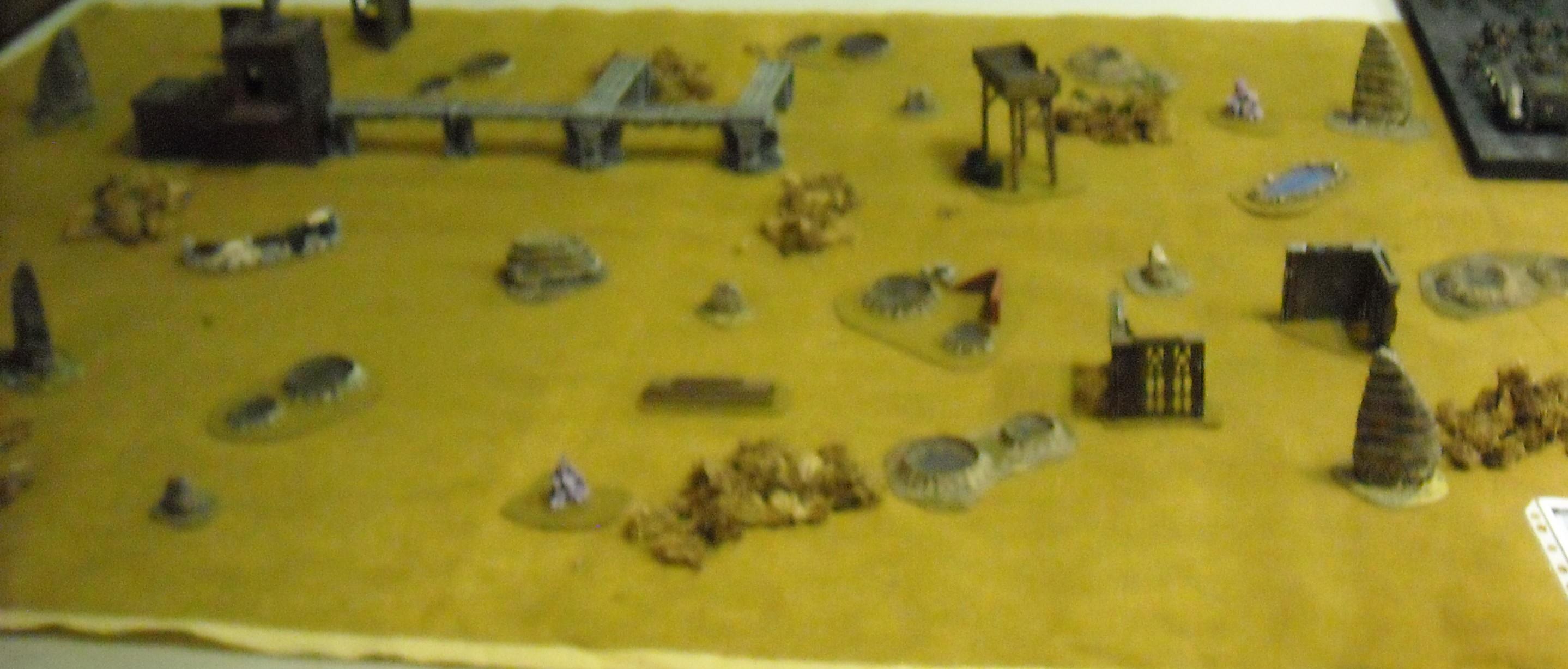 Terrain, Hammer and Ambull table