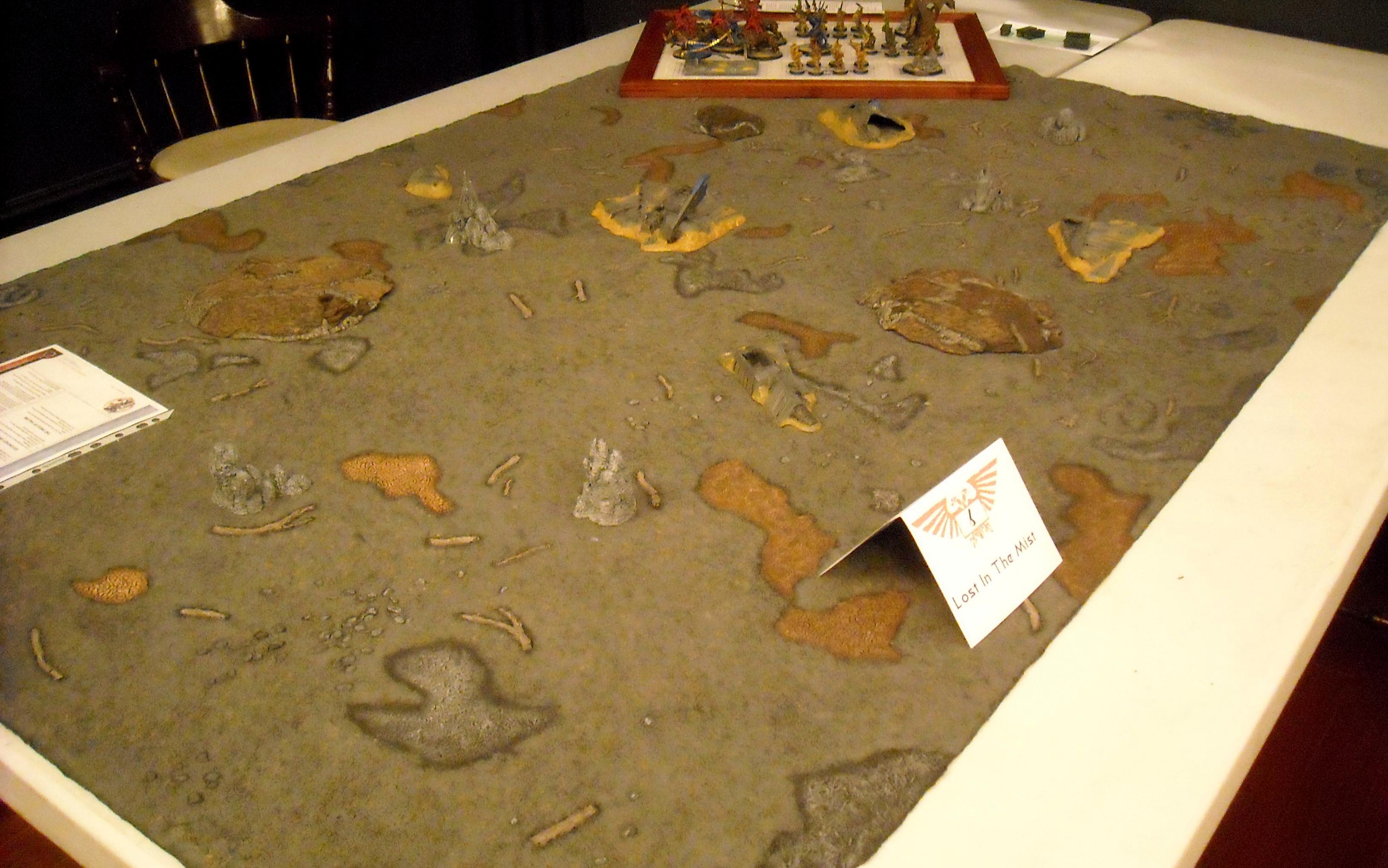 Terrain, Lost in the Mist table