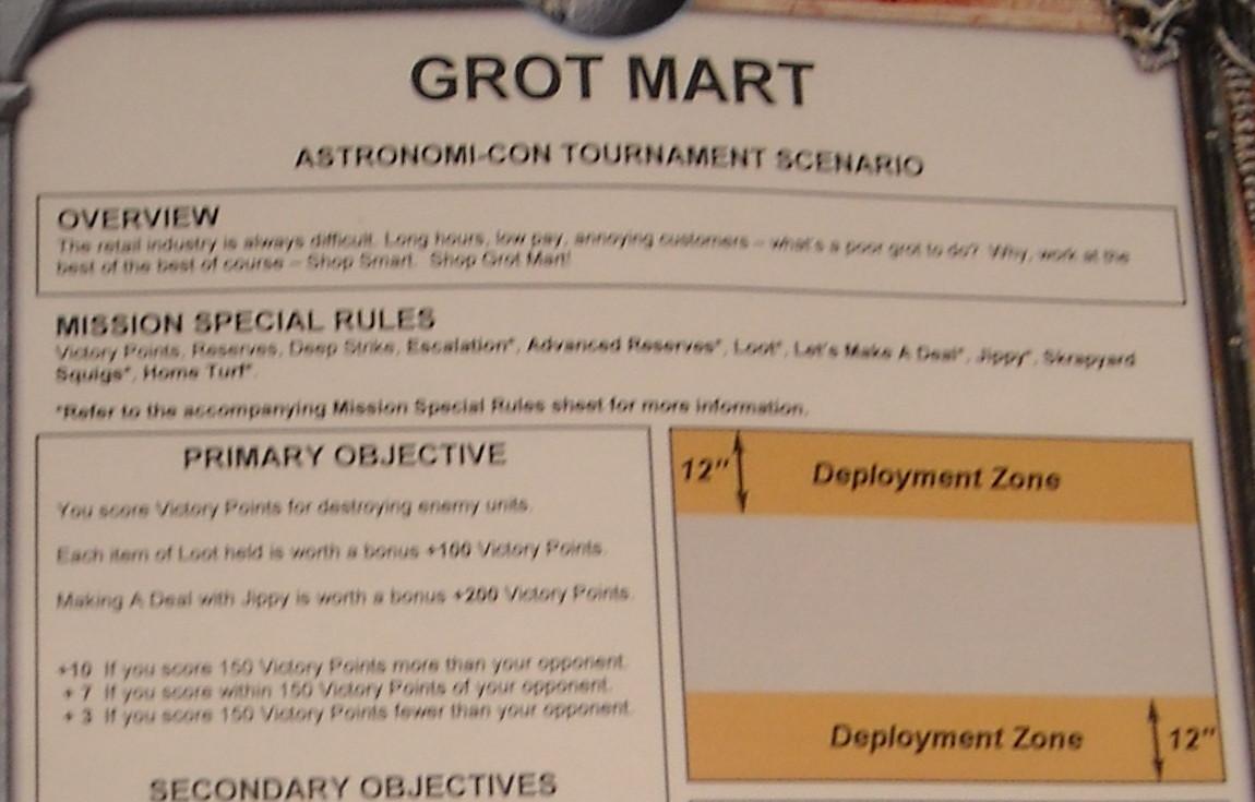 Scenario, Grot Mart scenario