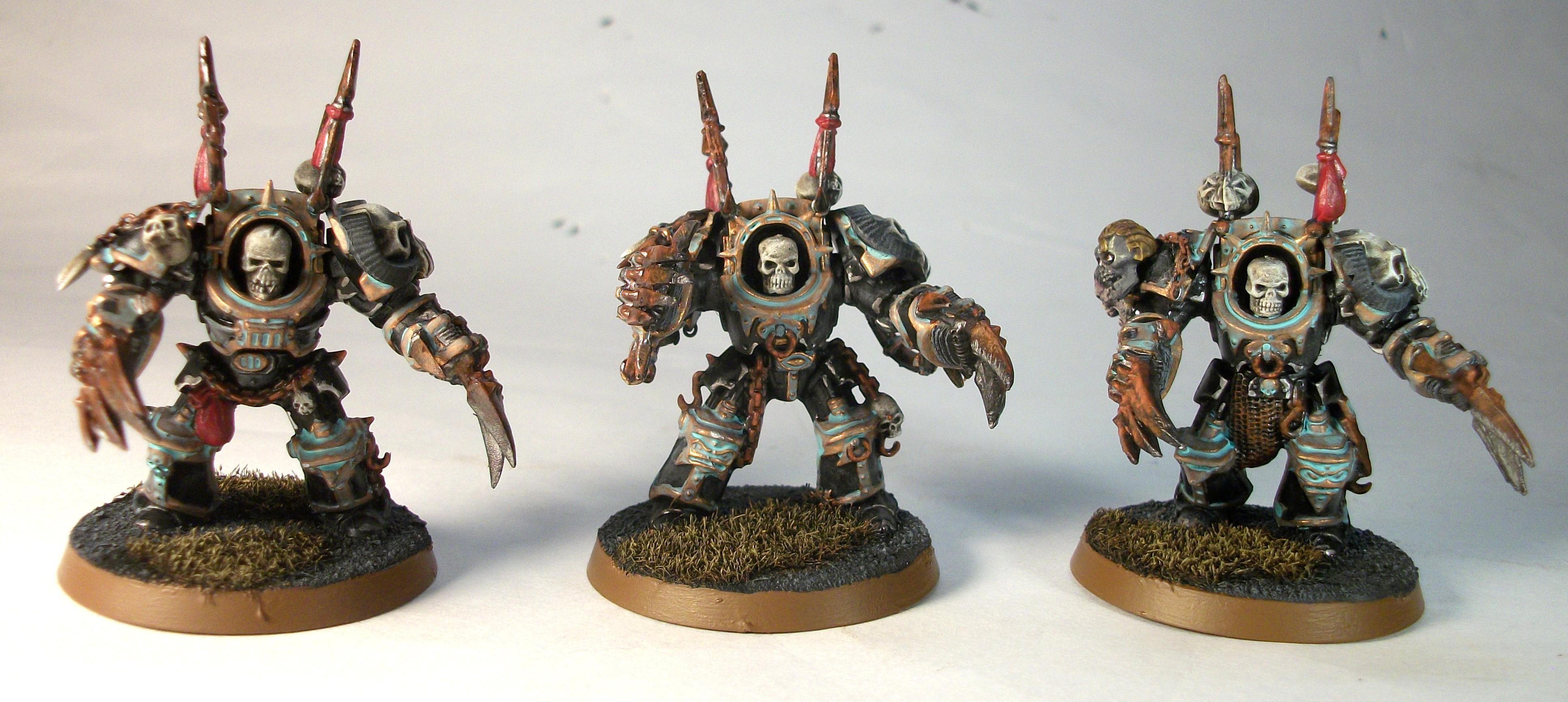 Chaos, Death Angels, Terminator Armor, Undead