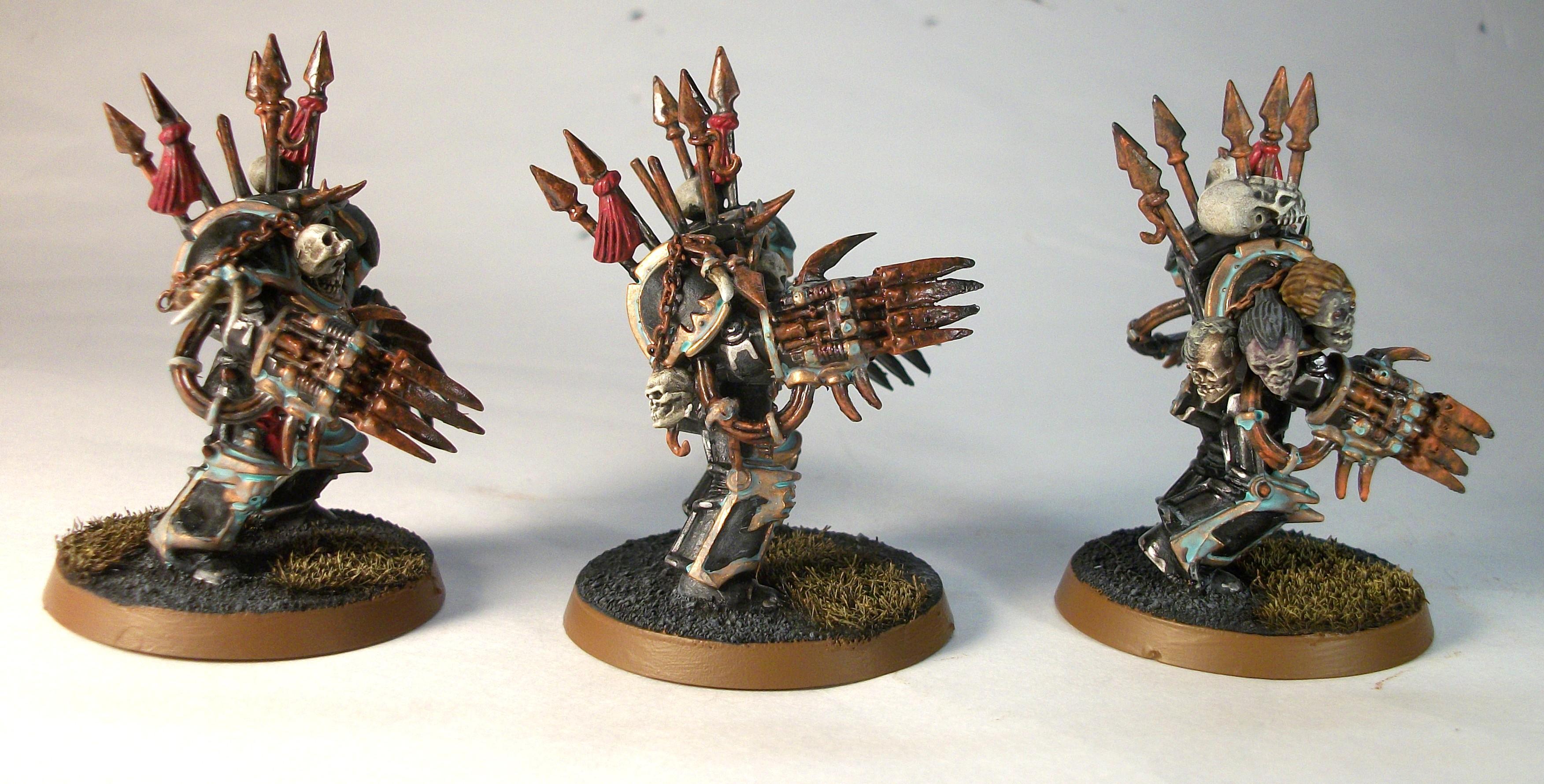 Chaos, Death Angels, Terminator Armor, Undead