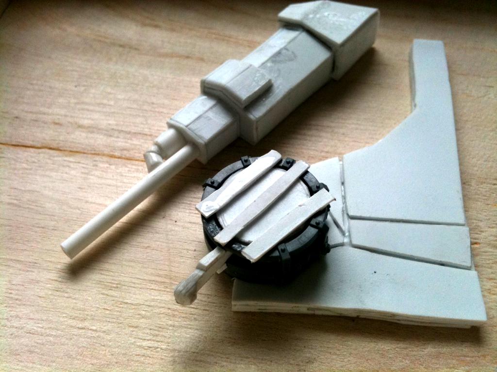 Looted Sawfish Left Wing WIP