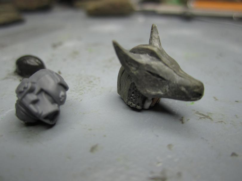 Anubis Terminator Head (SM head for scale)