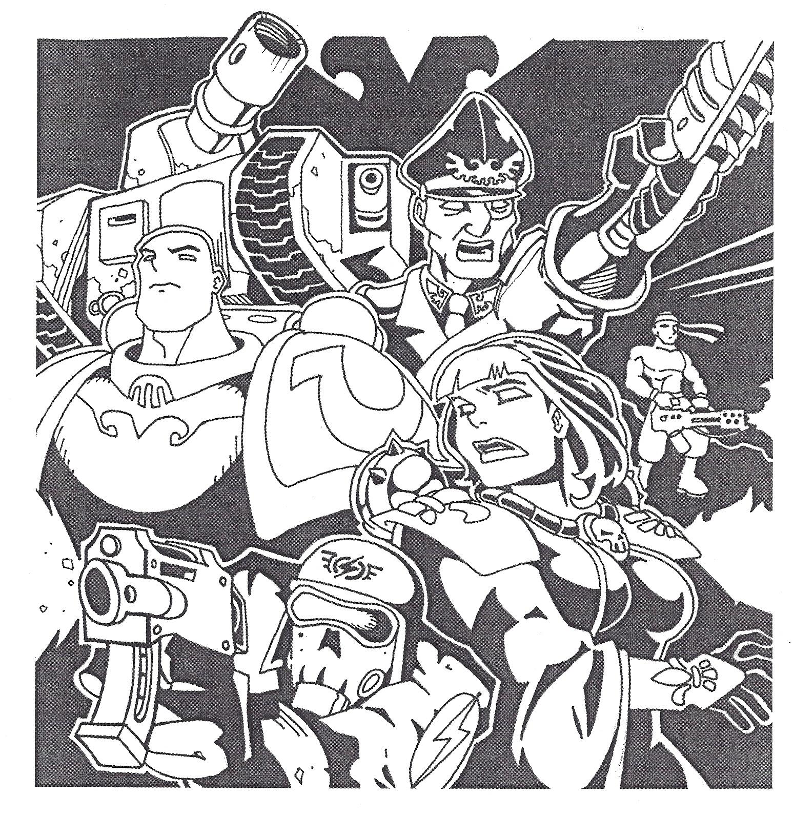 Artwork, Drawing, Pen And Paper, Warhammer 40,000
