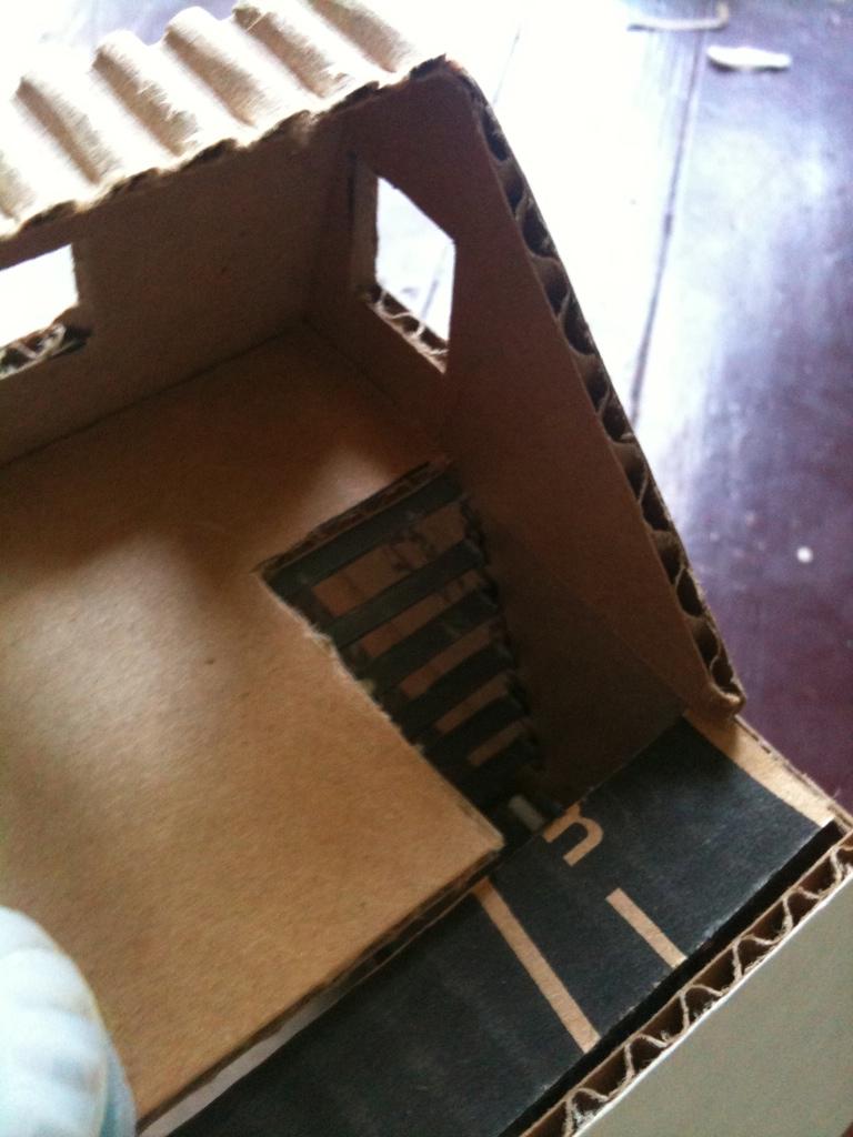 Buildings, Terrain, Stairs to the roof WIP