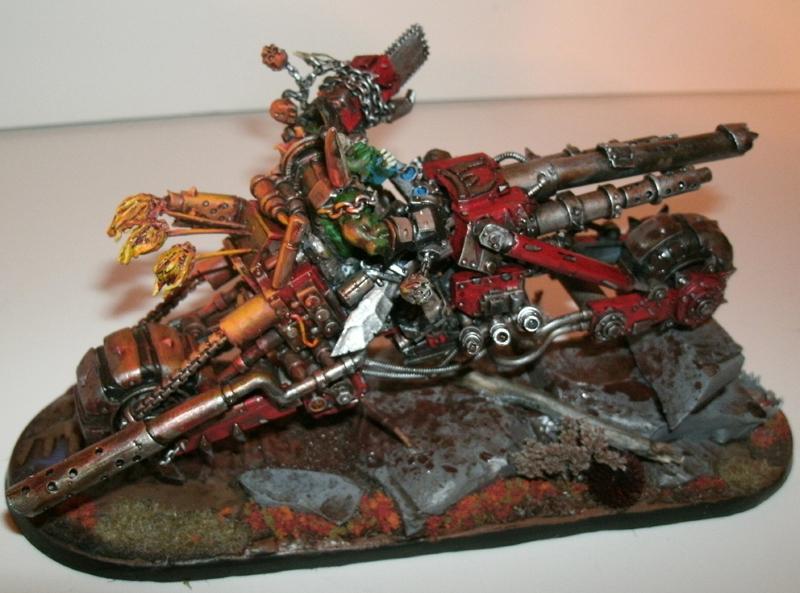 Conversion, Object Source Lighting, Orks, Wazdakka Gutsmek