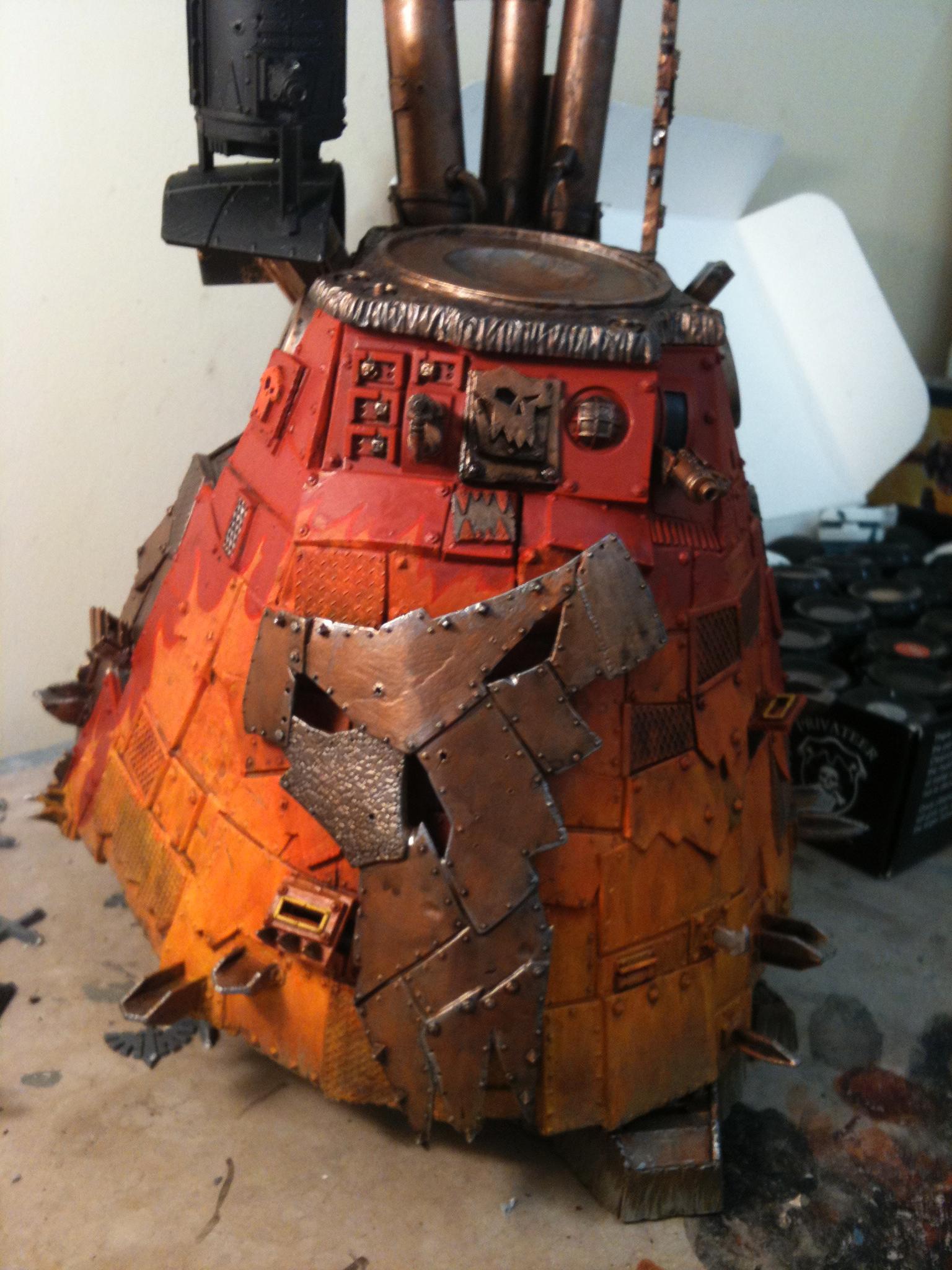 Flames, Orks, Rust, Rustbukkitz, Stompa, Vardenv2