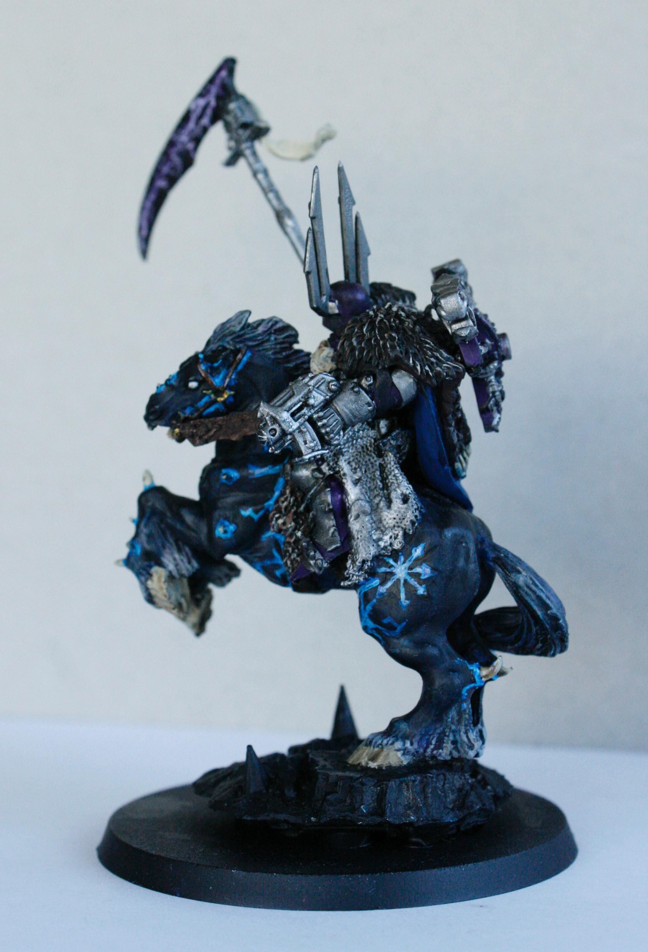Chaos, Daemonic Mount, Scythe, Sorcerer, Tzeentch