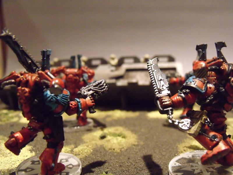 Berserkers, Chainsword, Chaos, Khorne